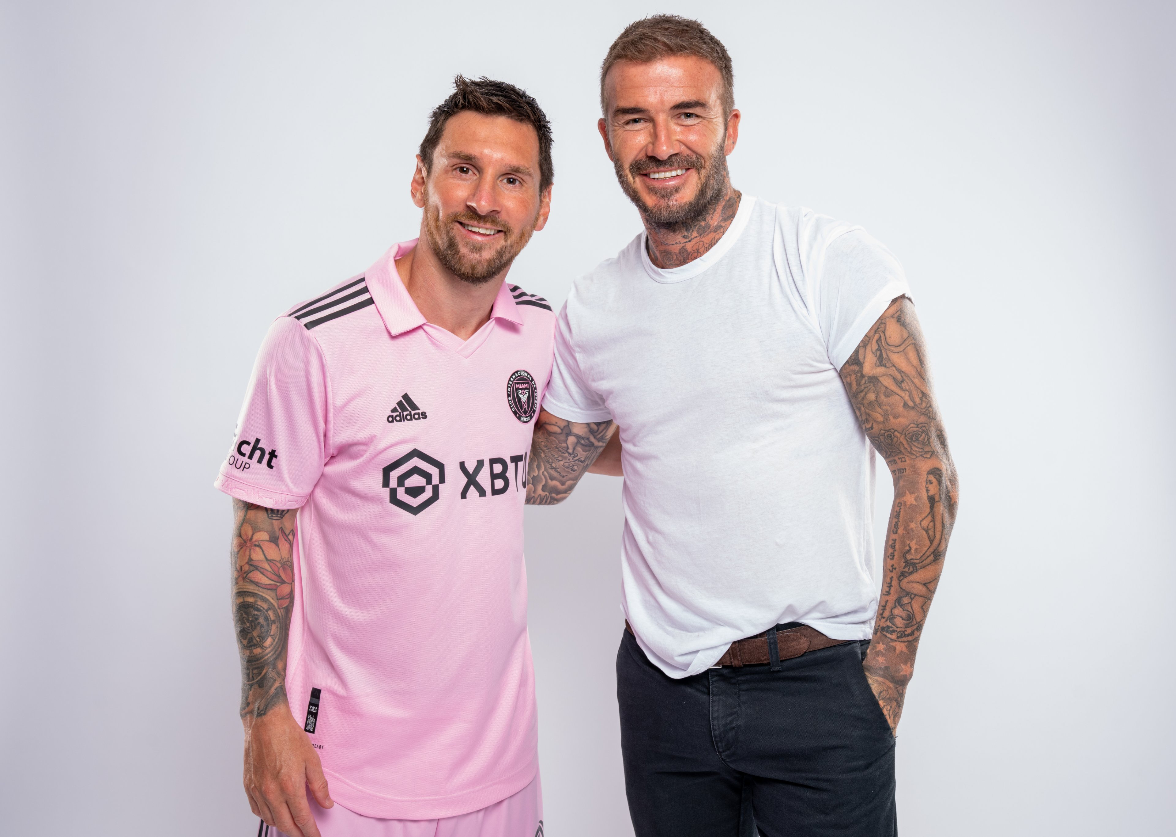 Lionel Messi, David Beckham