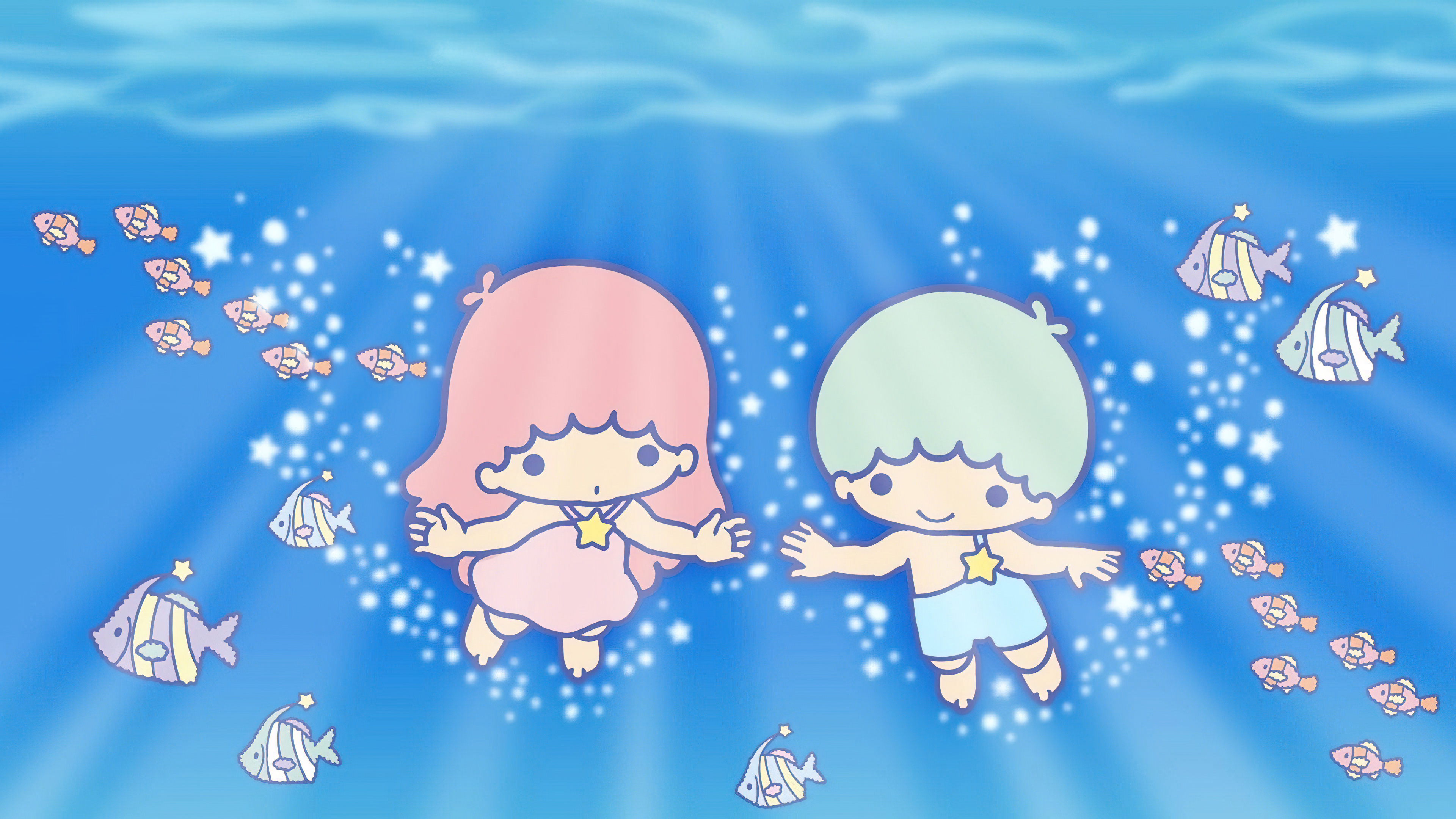 Little Twin Stars, Blau ästhetisch, Kiki and Lala, Cartoon, Sanrio