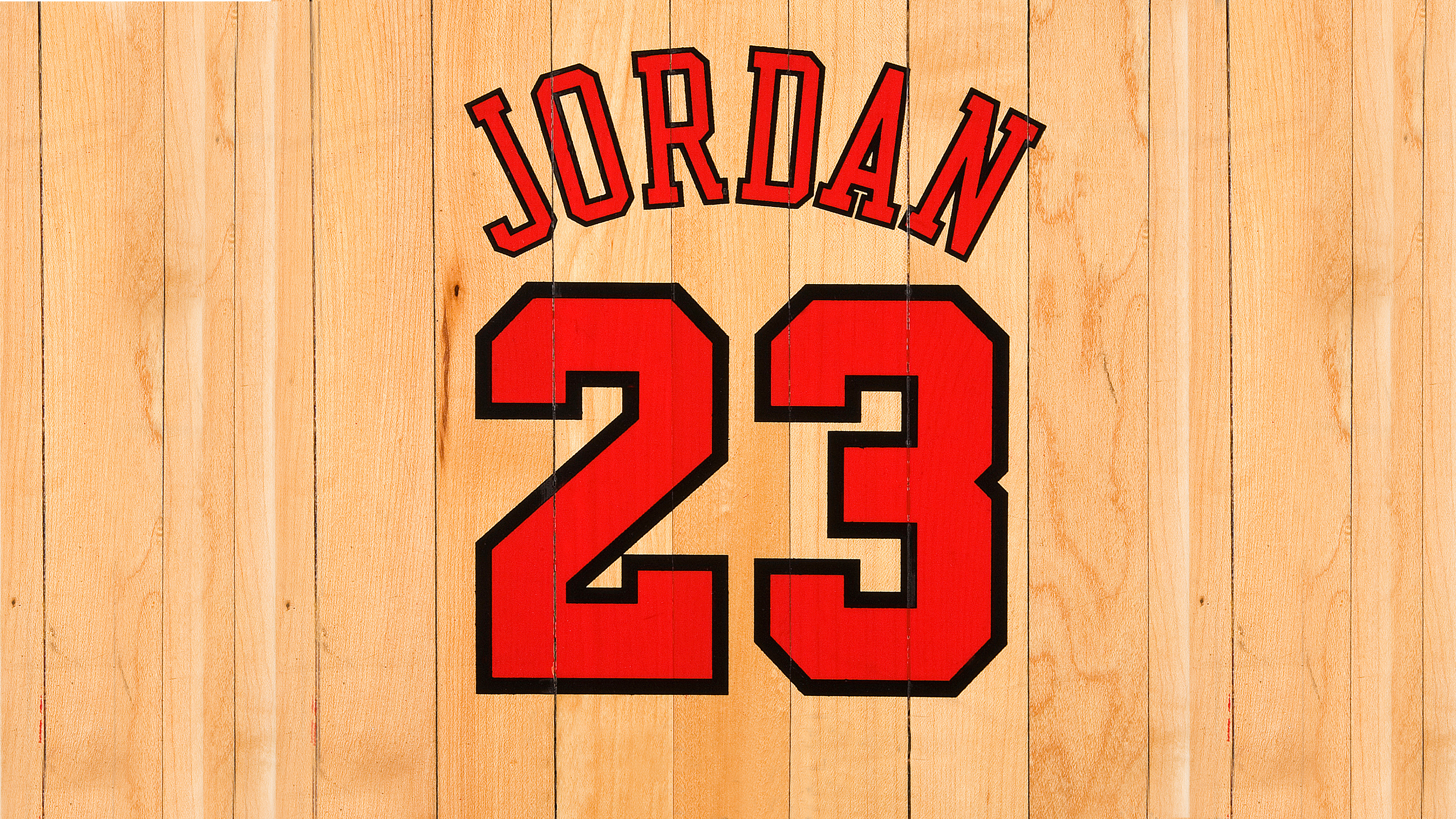 Michael Jordan, Holzhintergrund