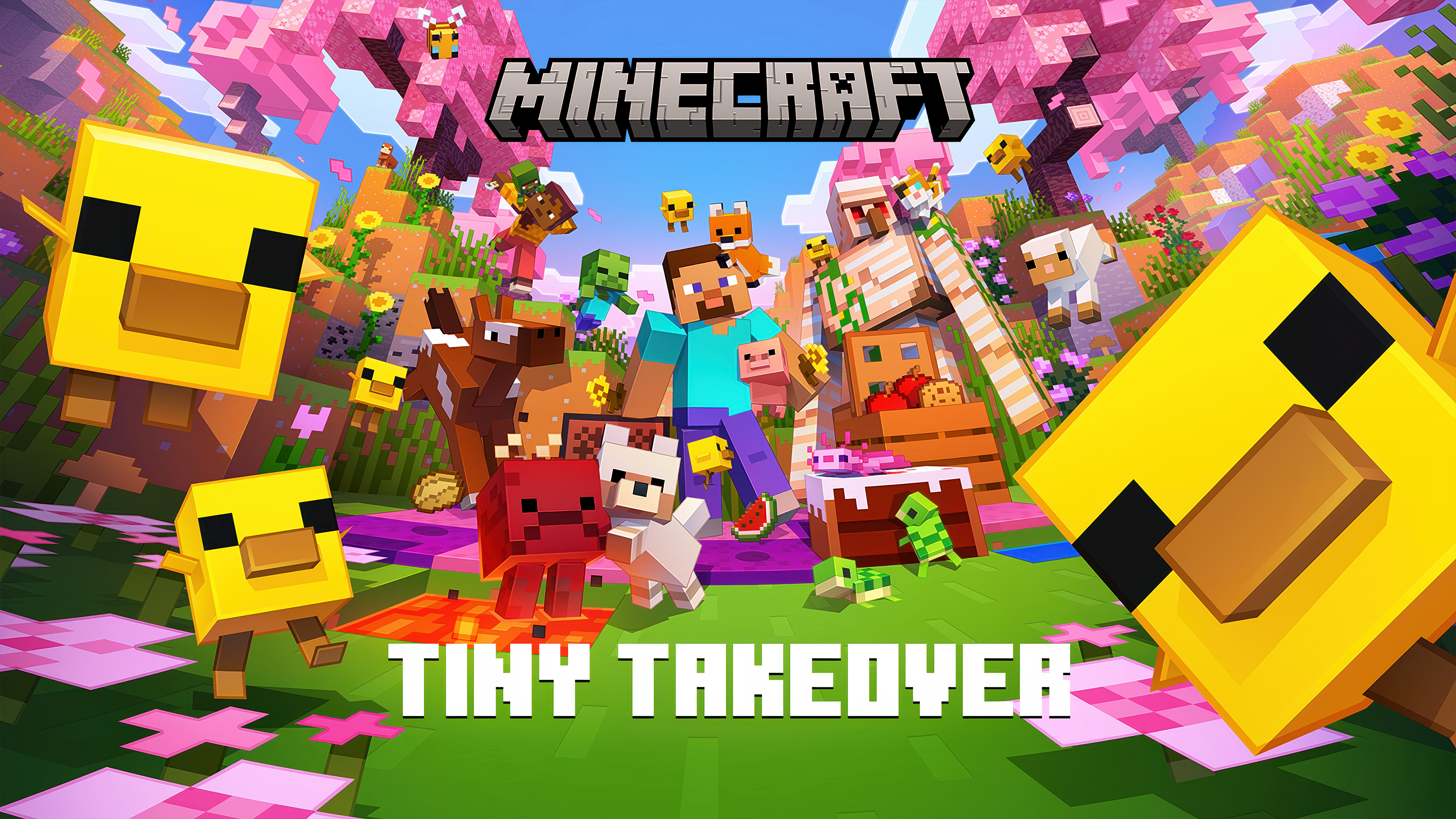 Minecraft, Tiny Takeover, 2026 Spiele, 5K