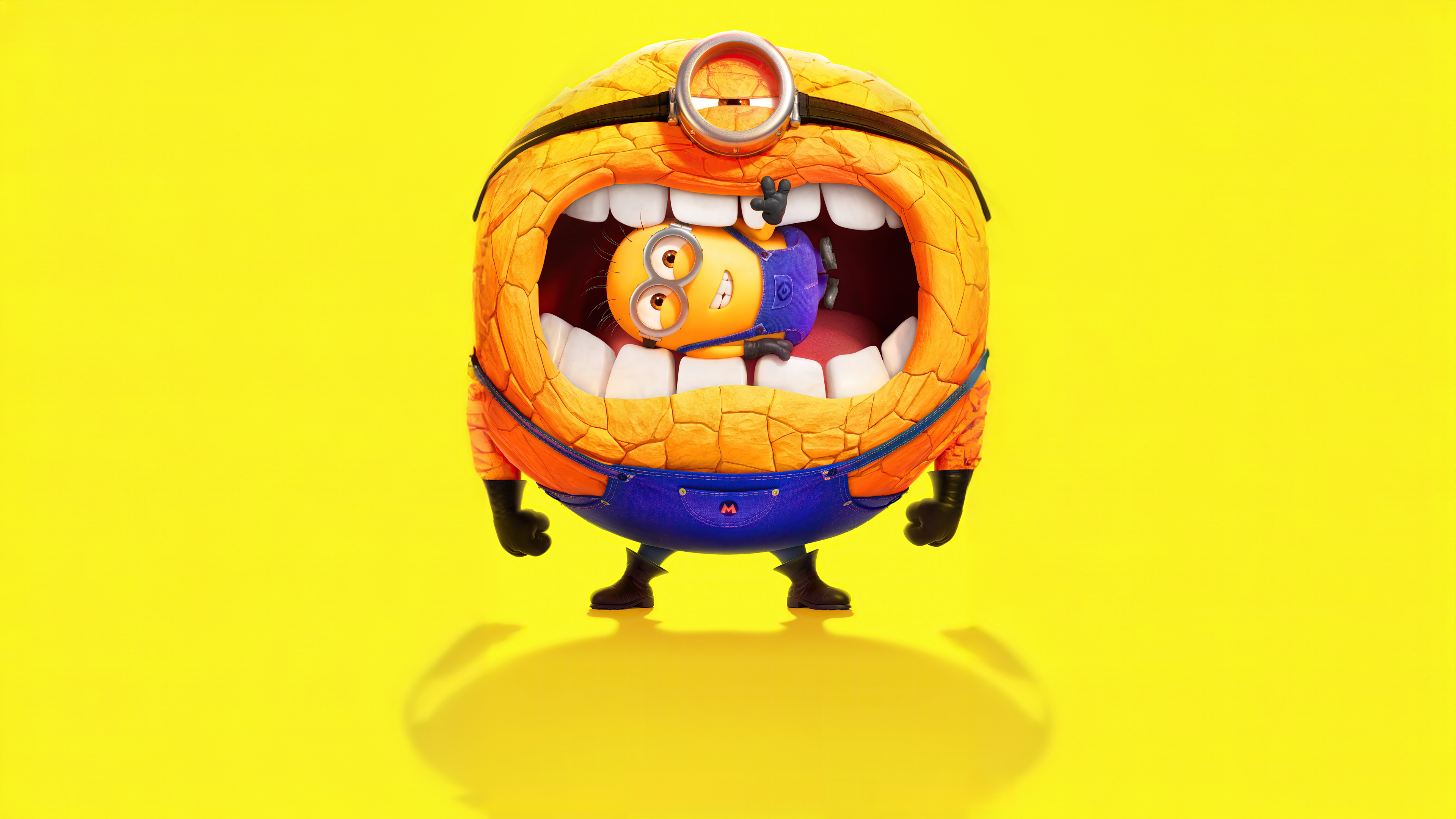 Minions, Ich – Einfach unverbesserlich 4, Gelber Hintergrund