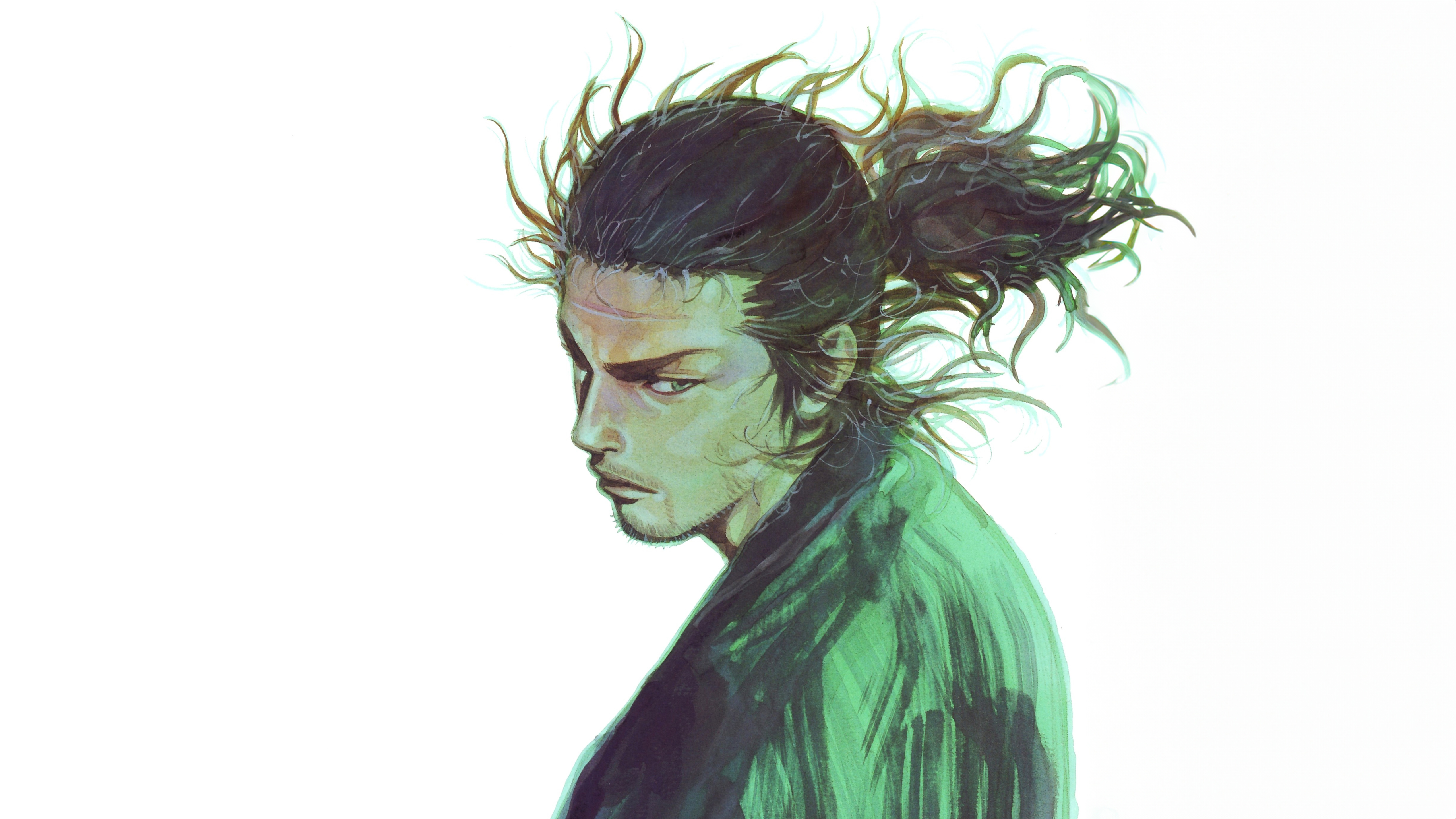Miyamoto Musashi, Artwork, Vagabond, 5K