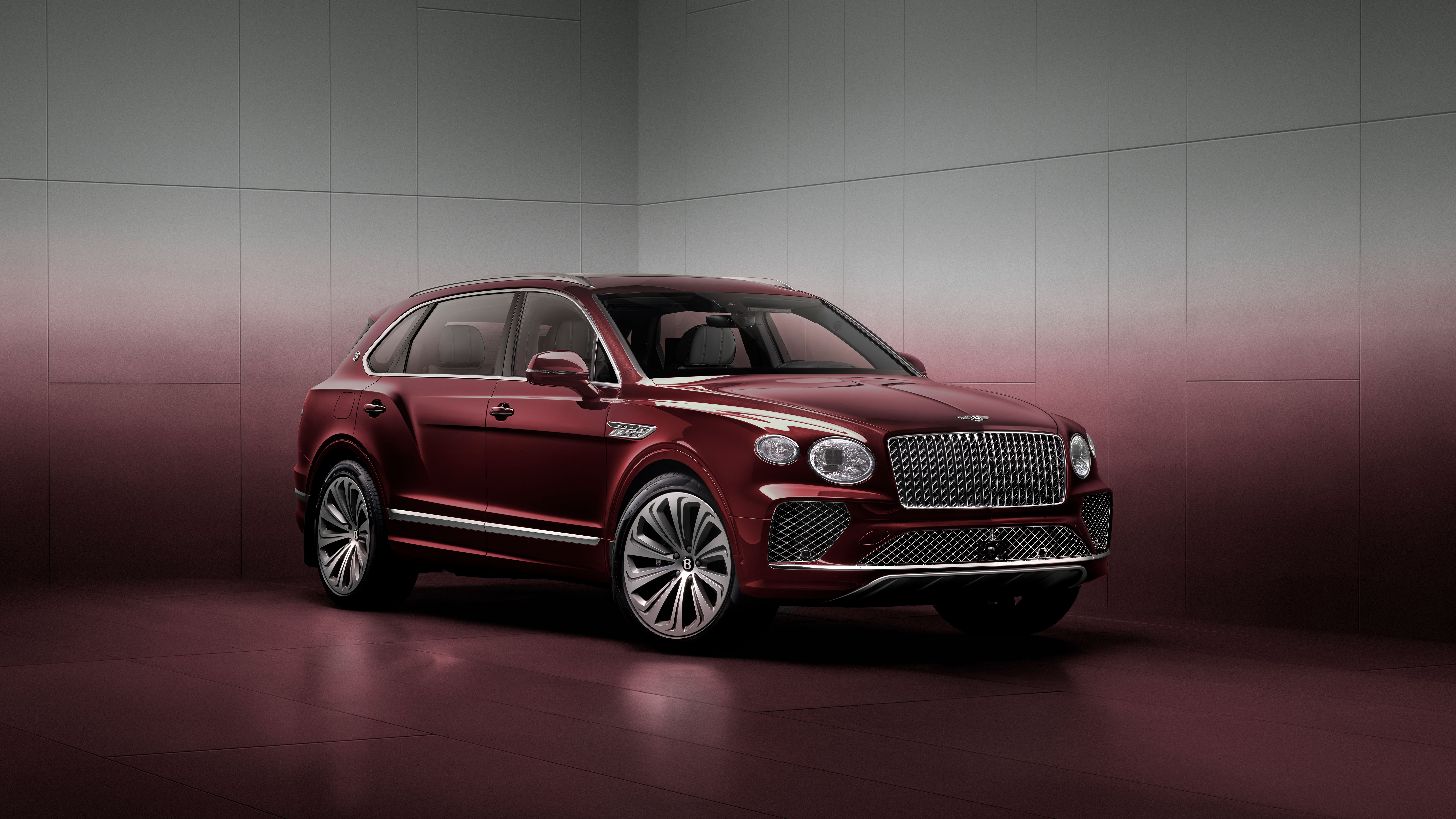 Mulliner, Bentley Bentayga EWB, 2025, 5K, 8K, Rote Ästhetik