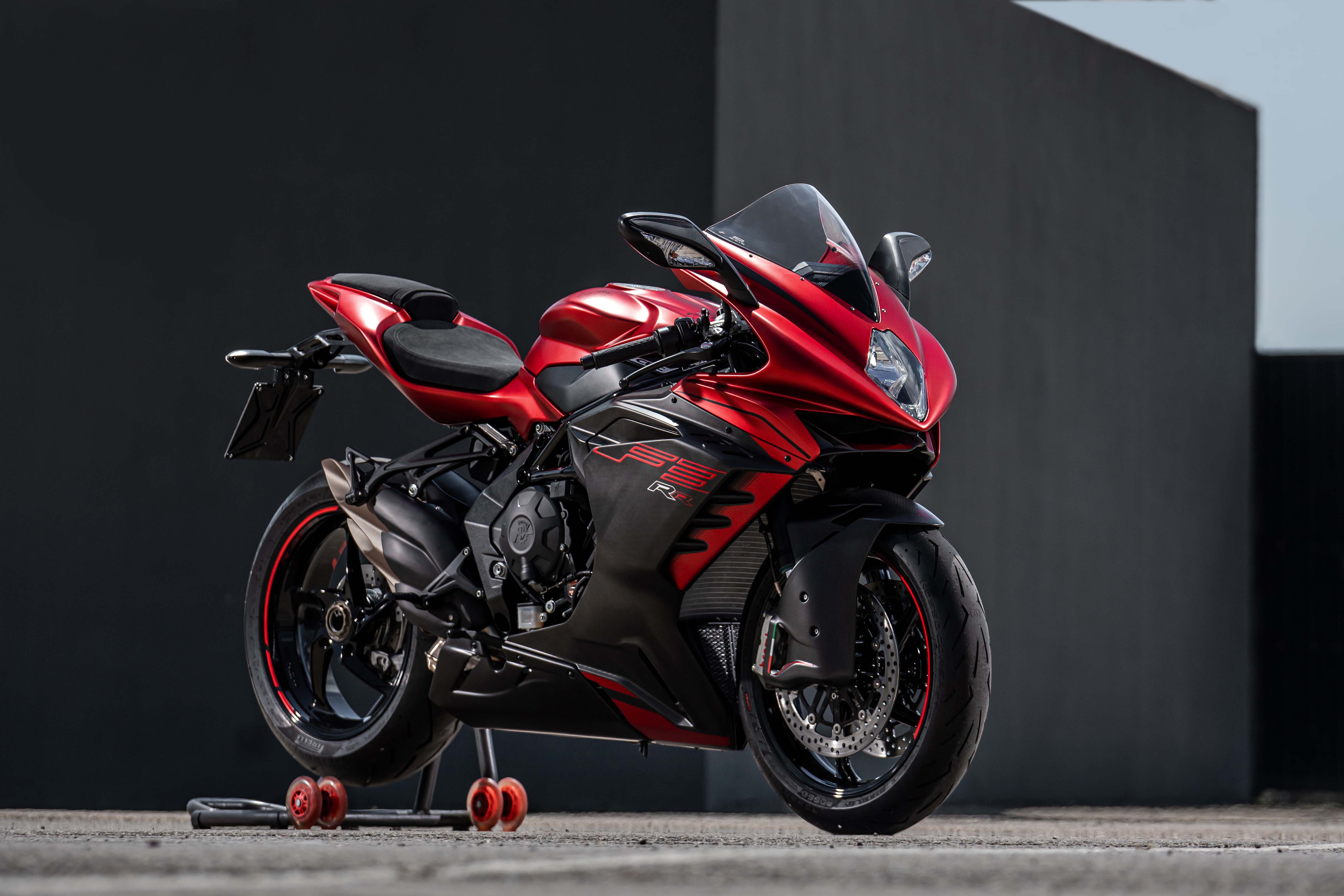 MV Agusta F3 RR, 5K, Sportmotorräder, Dunkler Hintergrund, 2022