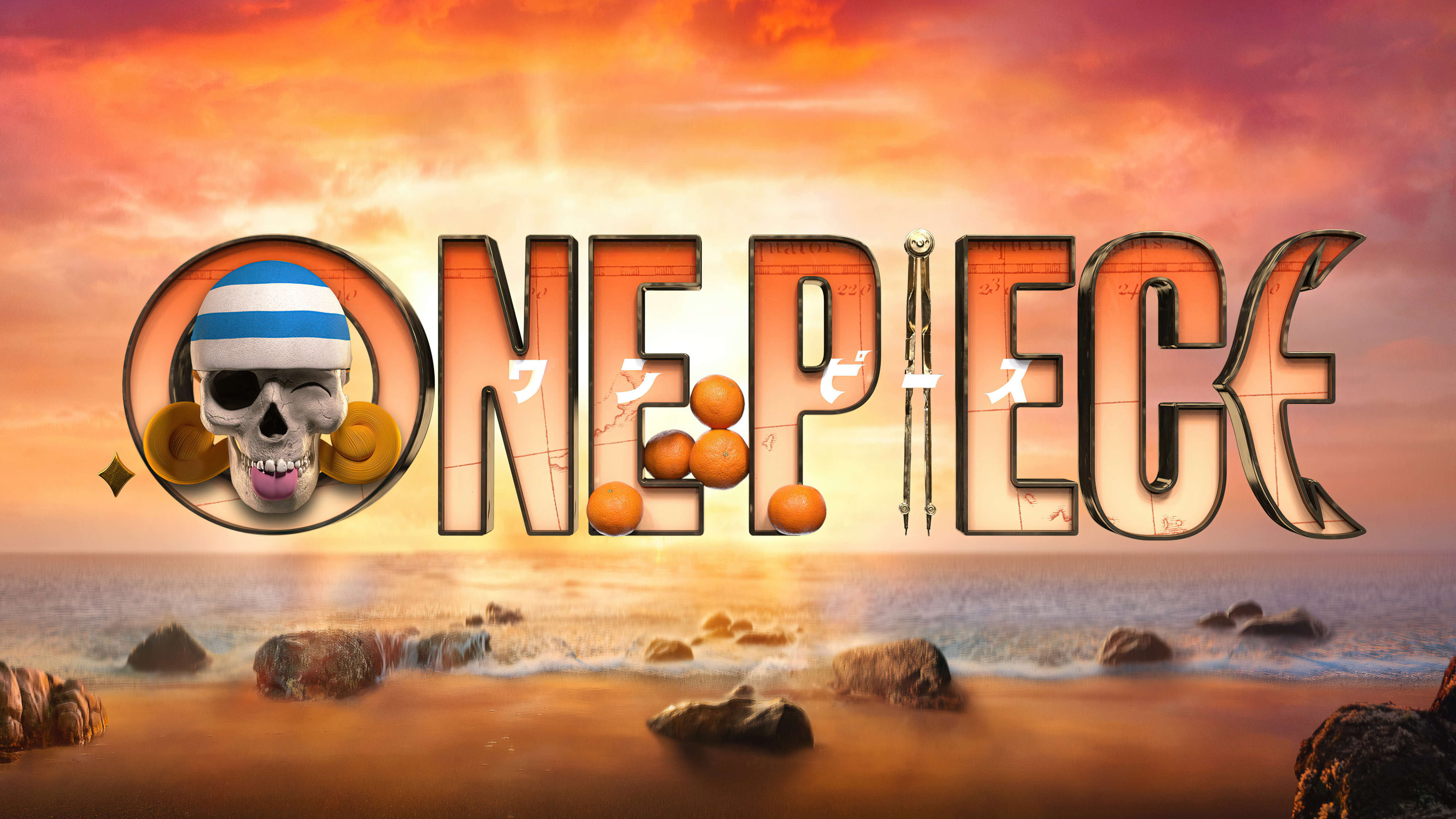 Nami, One Piece Logo, 5K, Netflix-Serie