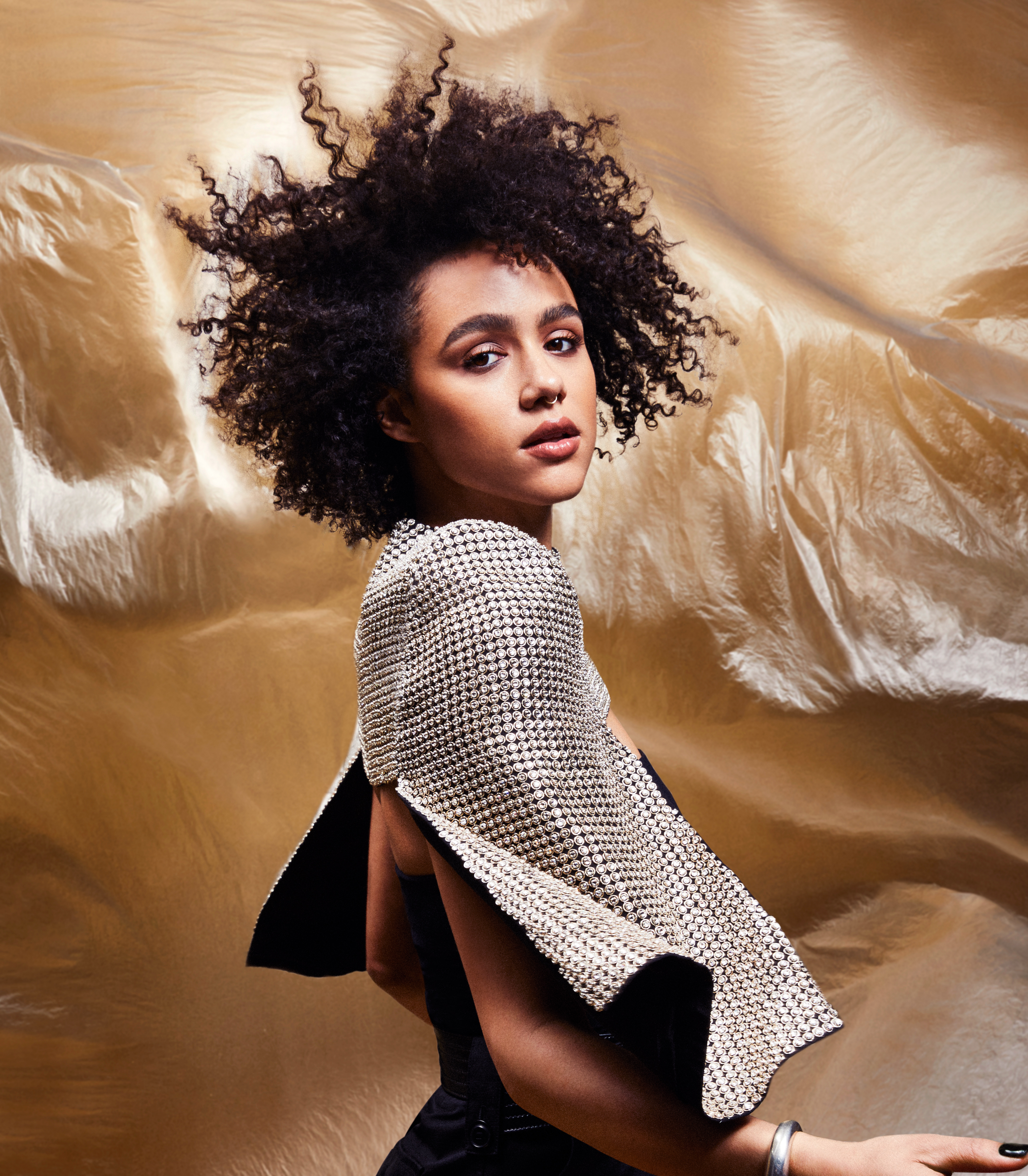 Nathalie Emmanuel, Porträt, ELLE, 2020