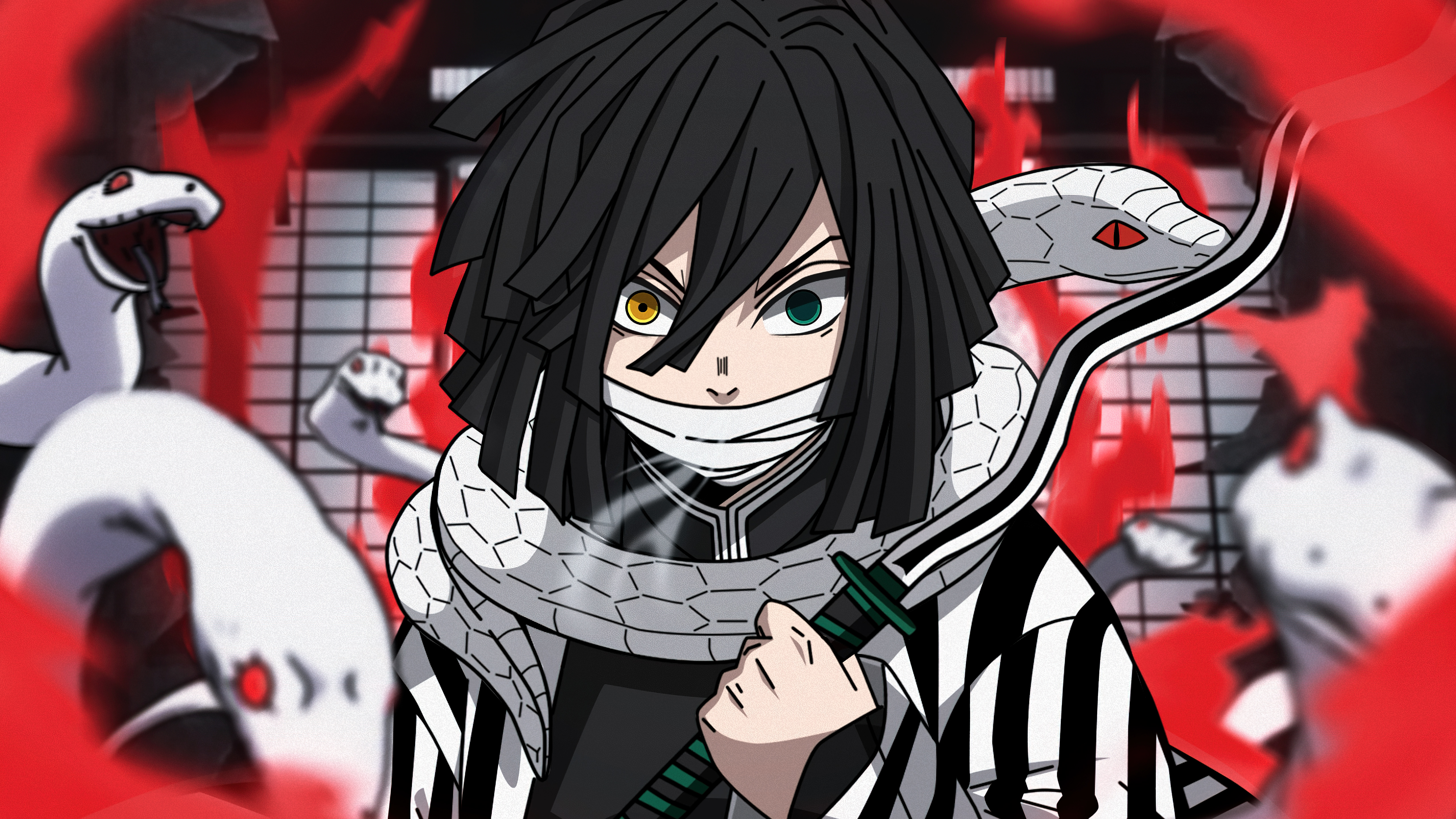 Obanai Iguro, Demon Slayer: Kimetsu no Yaiba, 5K