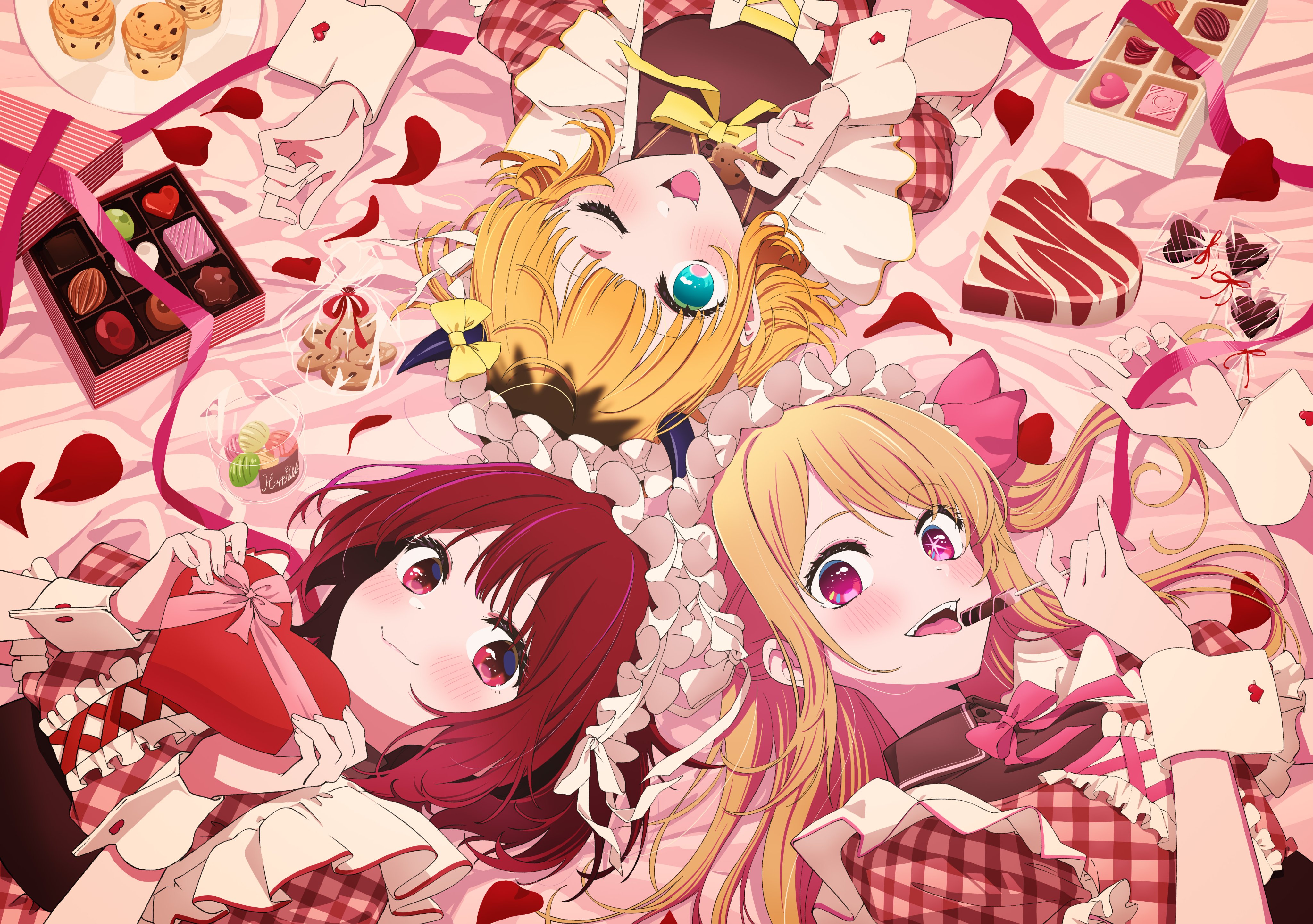 Oshi no Ko, B-Komachi, Idol, Ruby Hoshino, Mem-Cho, Kana Arima, Anime-Mädchen, Bezaubernd, Japanisch