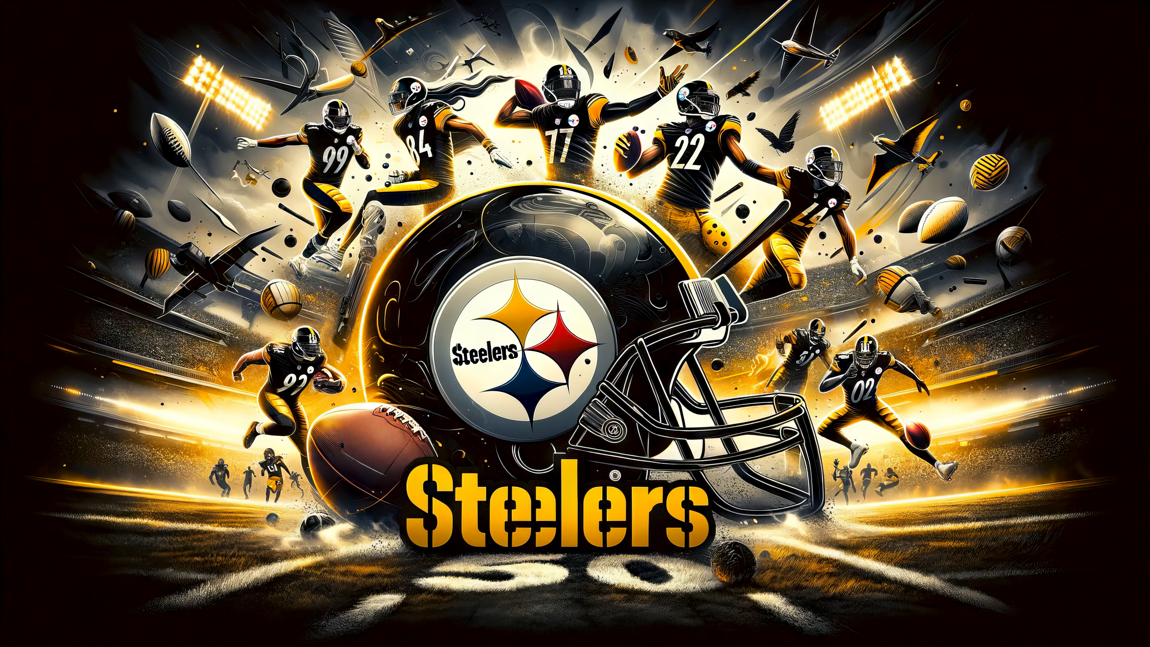 Pittsburgh Steelers, NFL-Team, Super Bowl, Fußball, Football-Team
