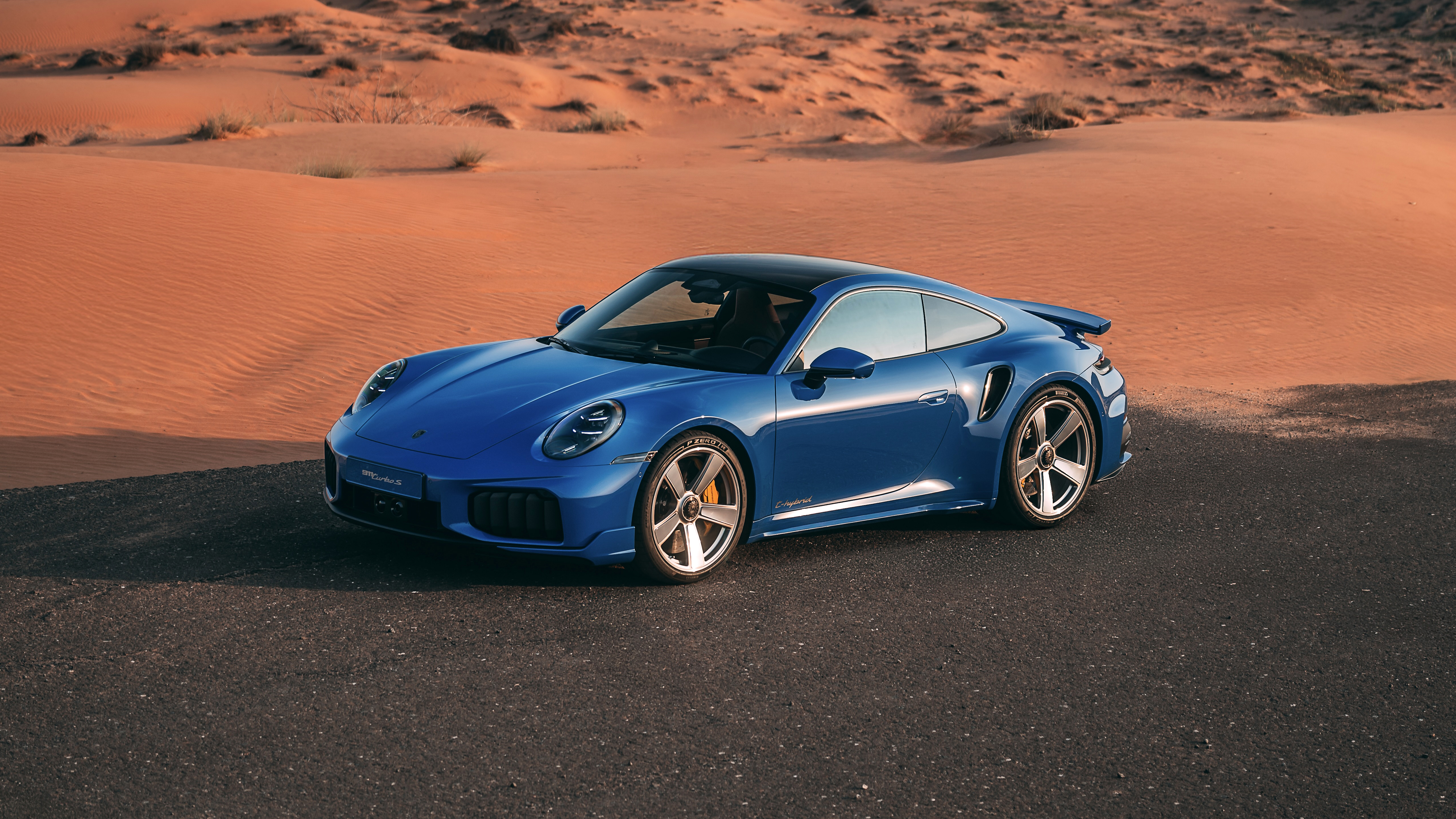 Porsche 911 Turbo S, 2026, 5K, Wüste