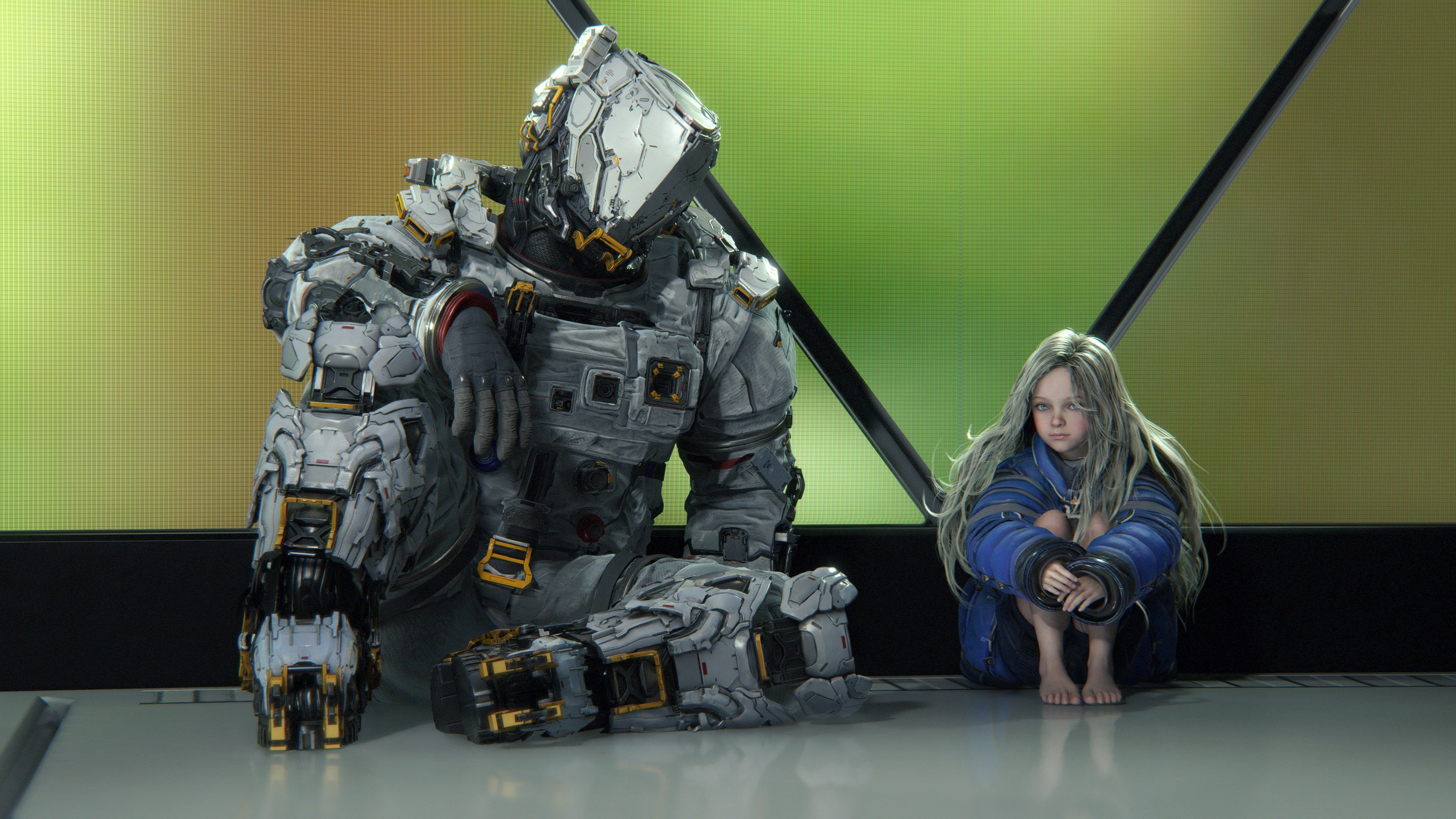 Pragmata, Screenshot, Hugh (Pragmata), Diana (Pragmata), Spiele 2026