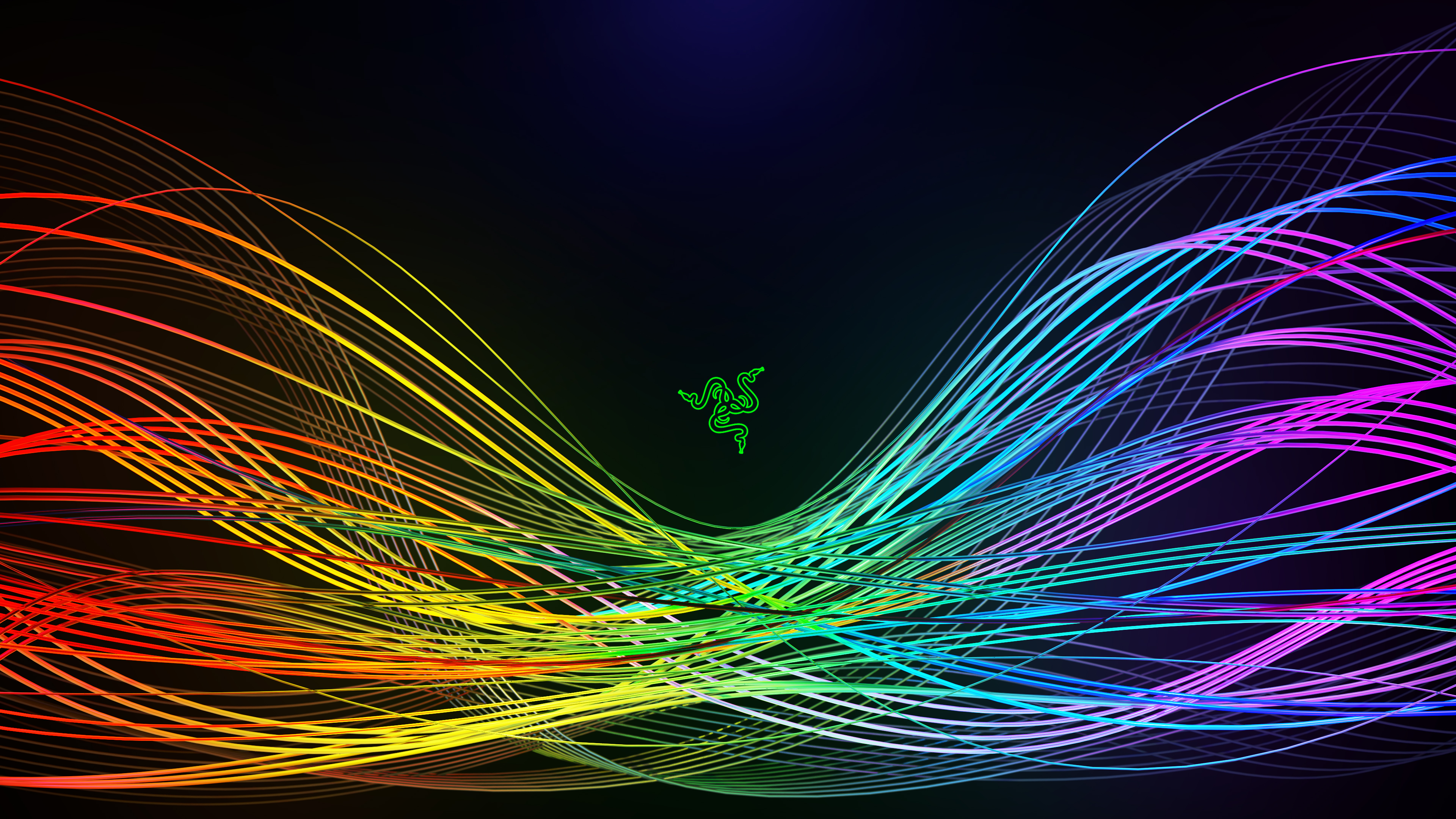 Razer, Spektrum, Wellen, farbenfroh