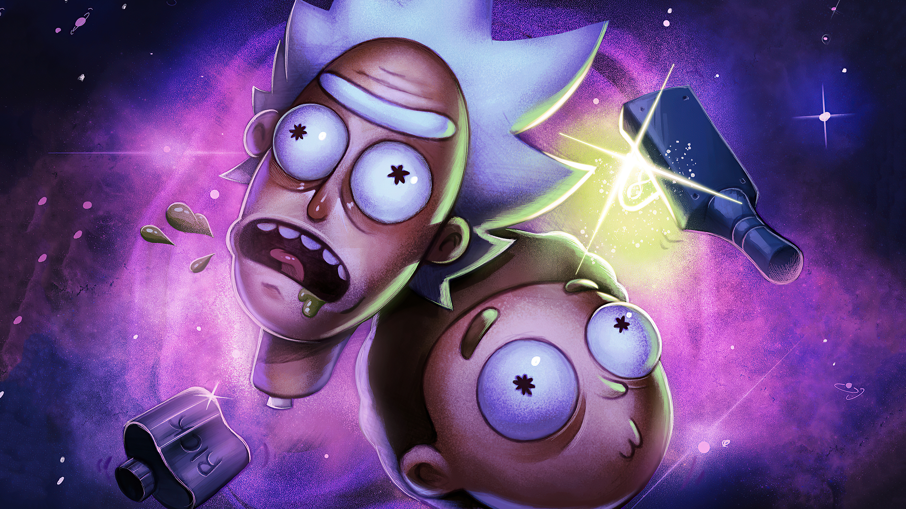 Rick and Morty, Fernsehserie, Rick Sanchez, Morty Smith