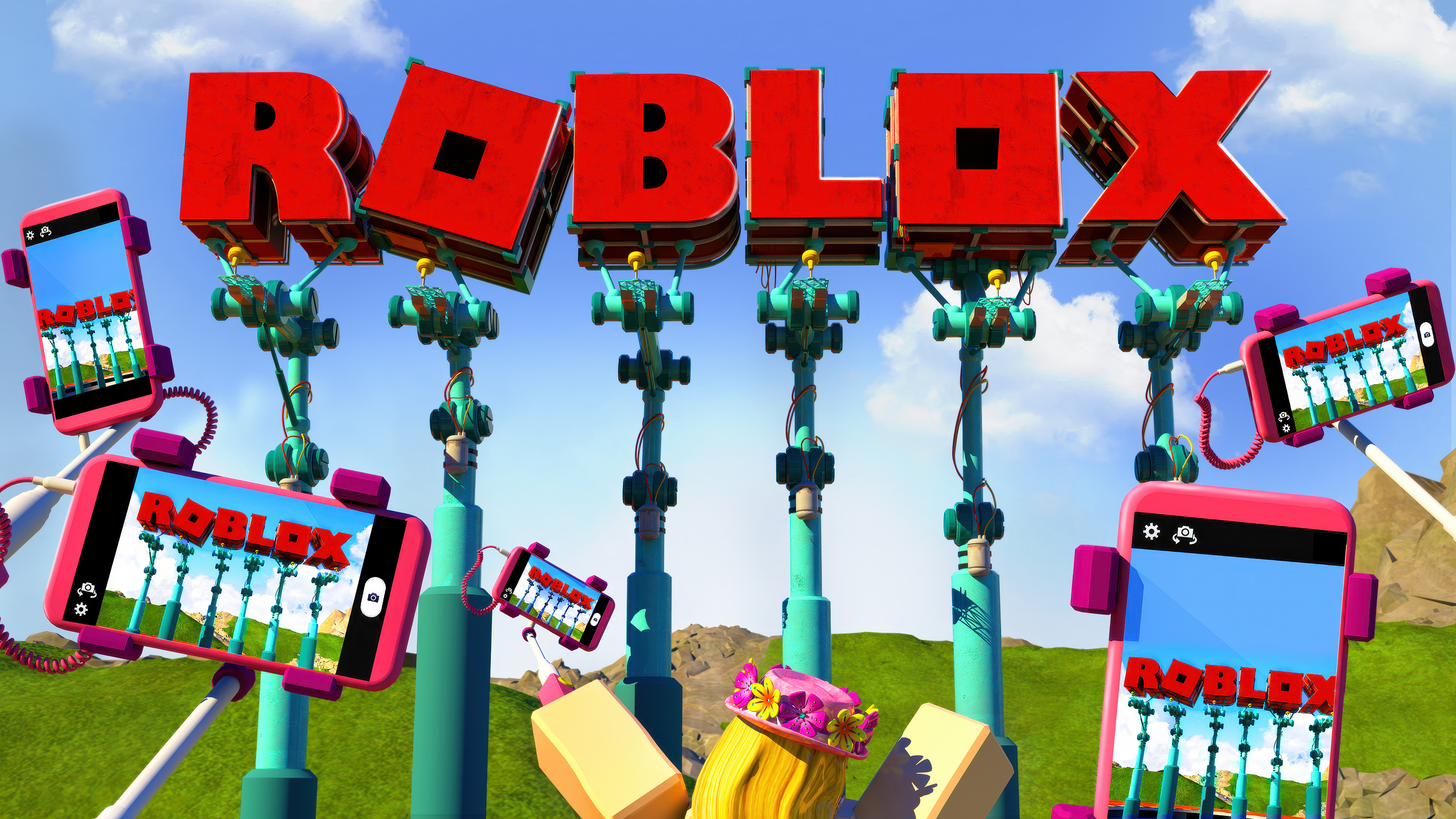 Roblox, Poster, 5K, Game Art, Videospiel
