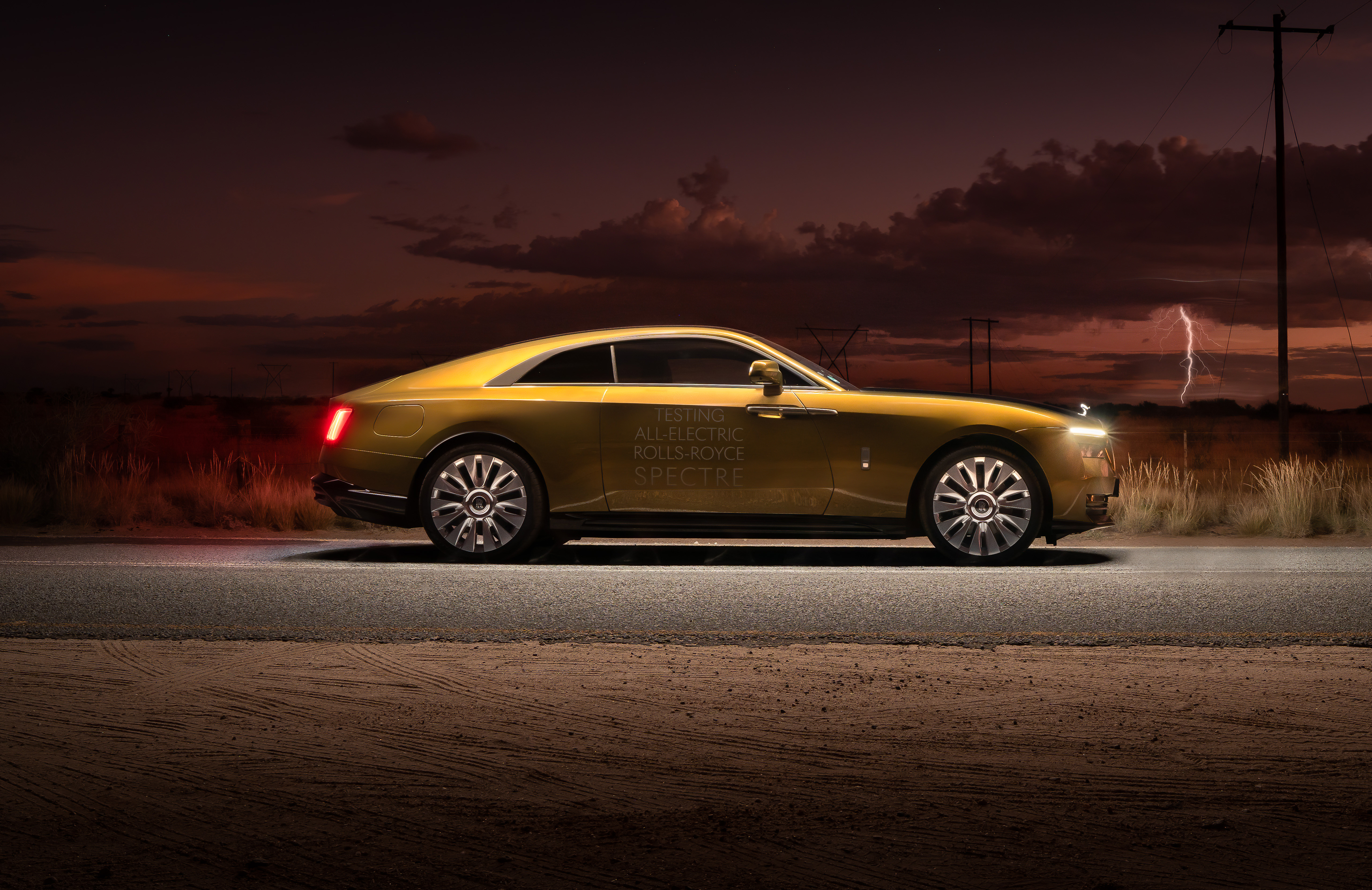 Rolls-Royce Spectre, 2023, Luxus-Elektroautos, 5K