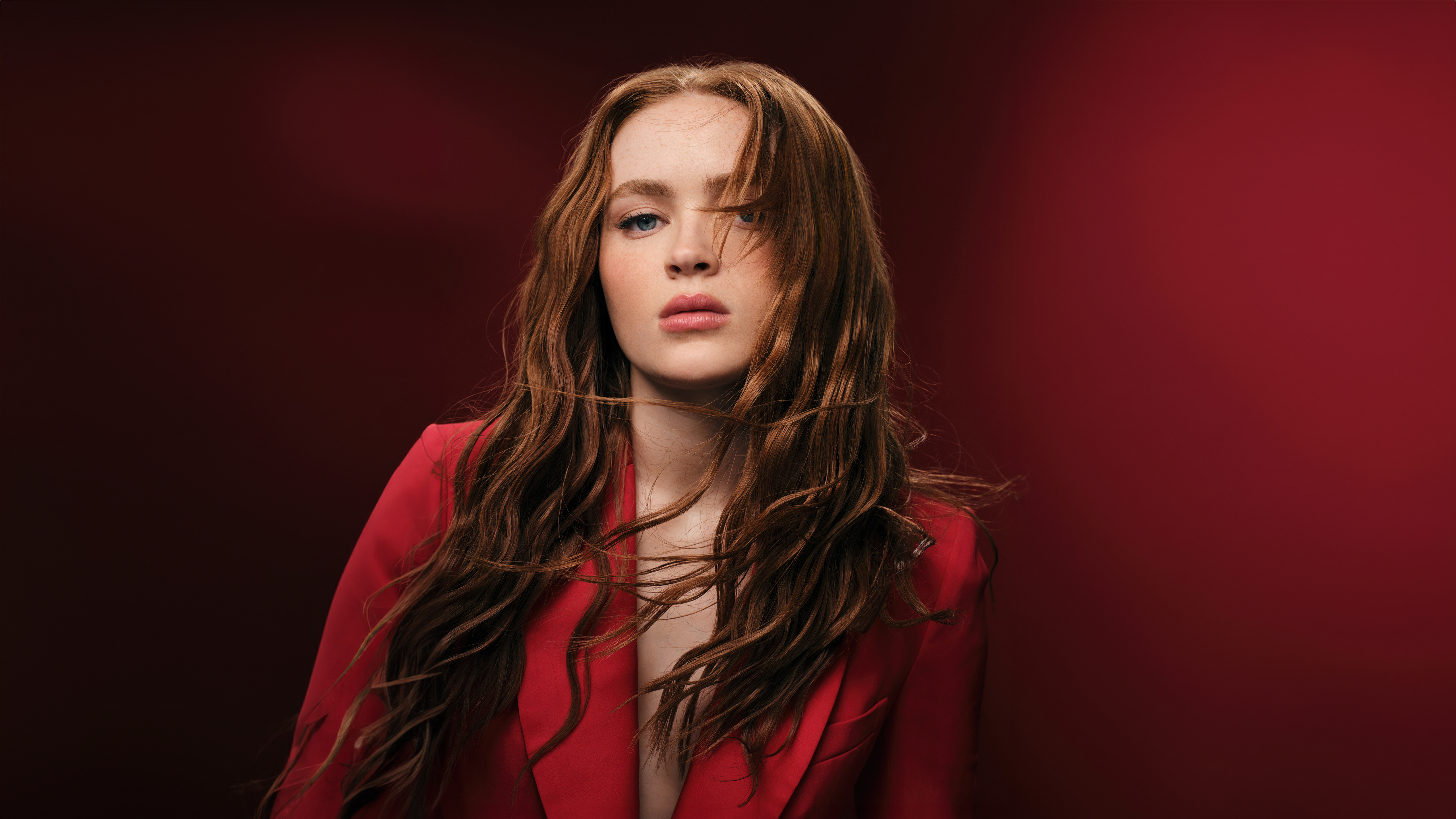 Sadie Sink, Porträt, amerikanische Schauspielerin, 5K