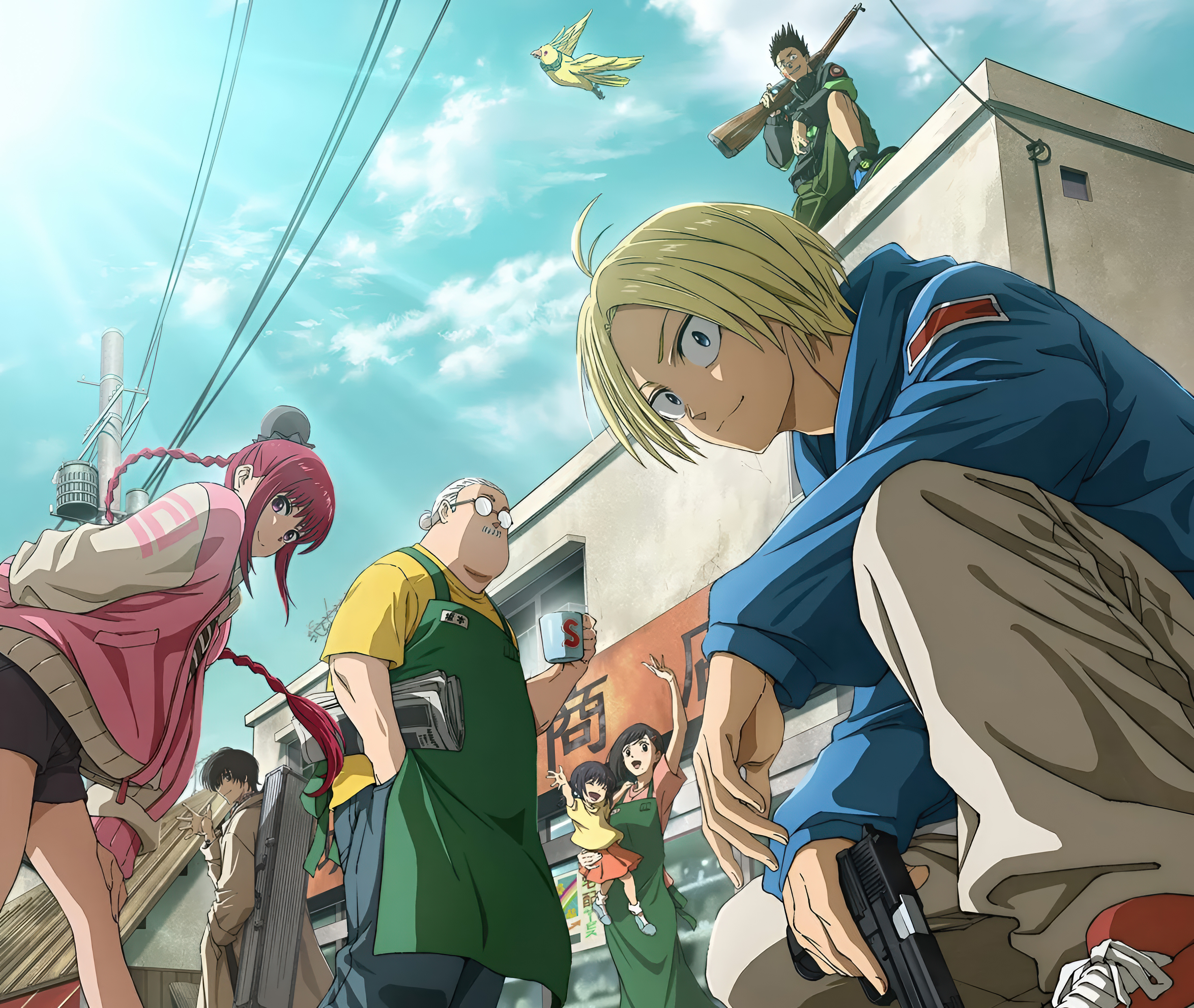 Sakamoto Days, Anime-Serie, Taro Sakamoto, Shin Asakura, 5K