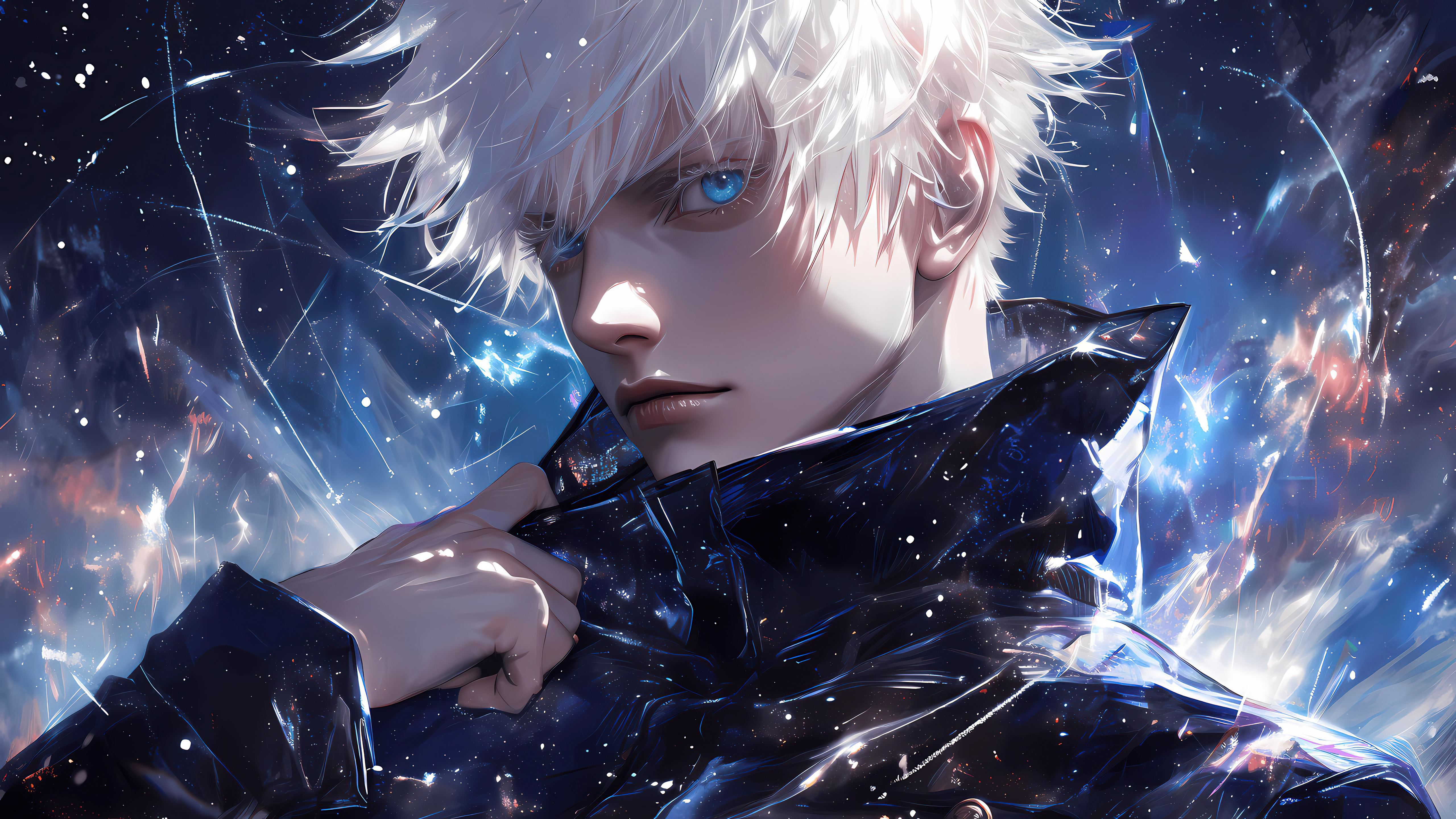 Satoru Gojo, Dope, Jujutsu Kaisen, KI-Kunst