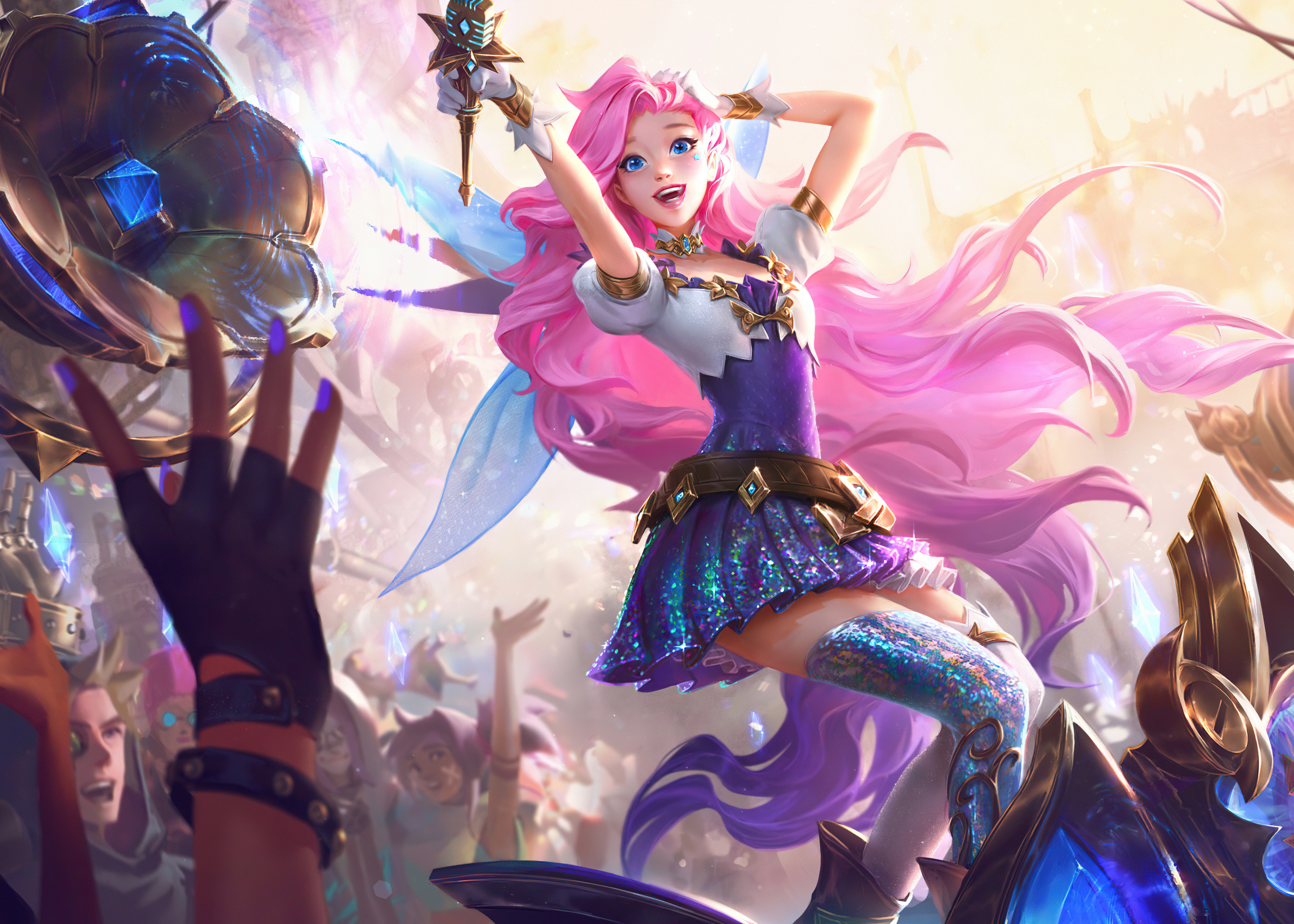 Seraphine, Artwork, League of Legends