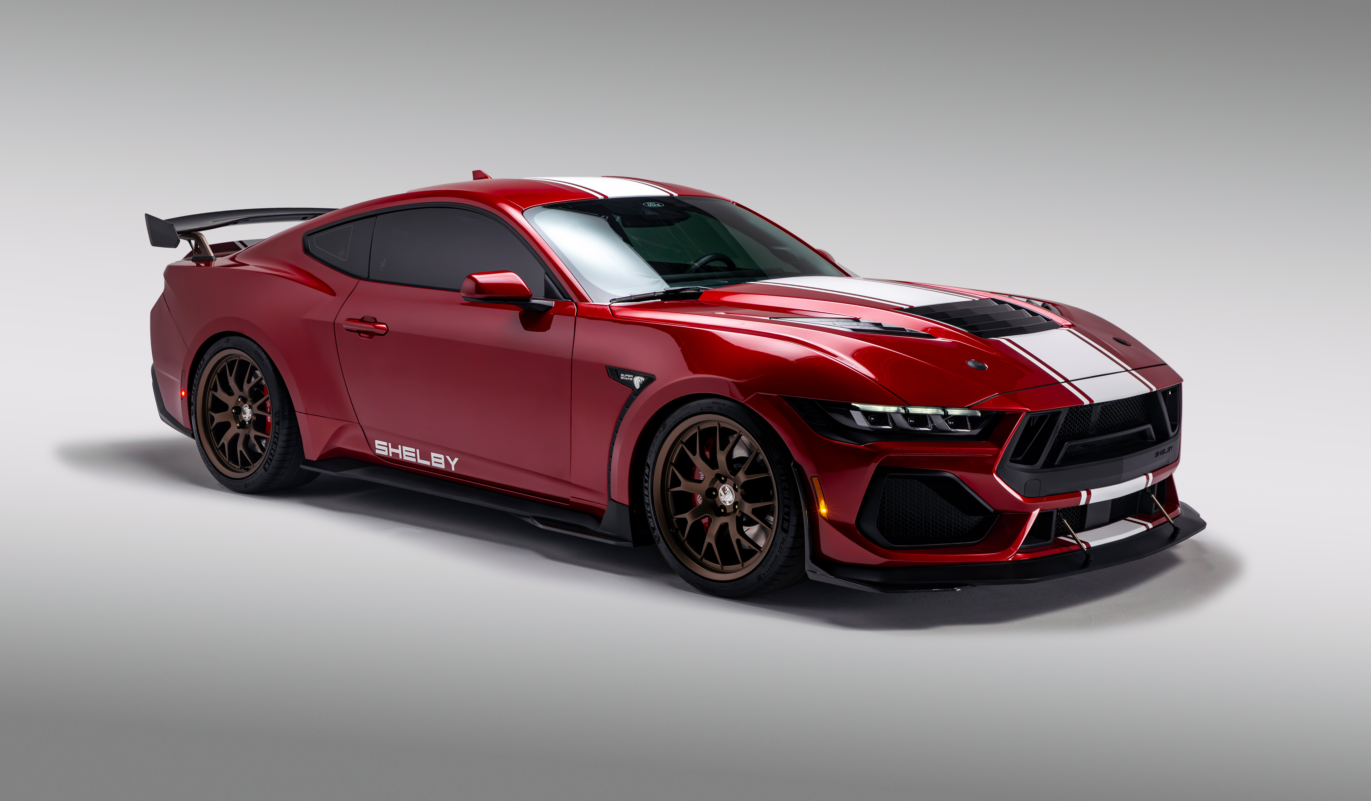 Shelby Super Snake, rote Autos, 2024, 5K