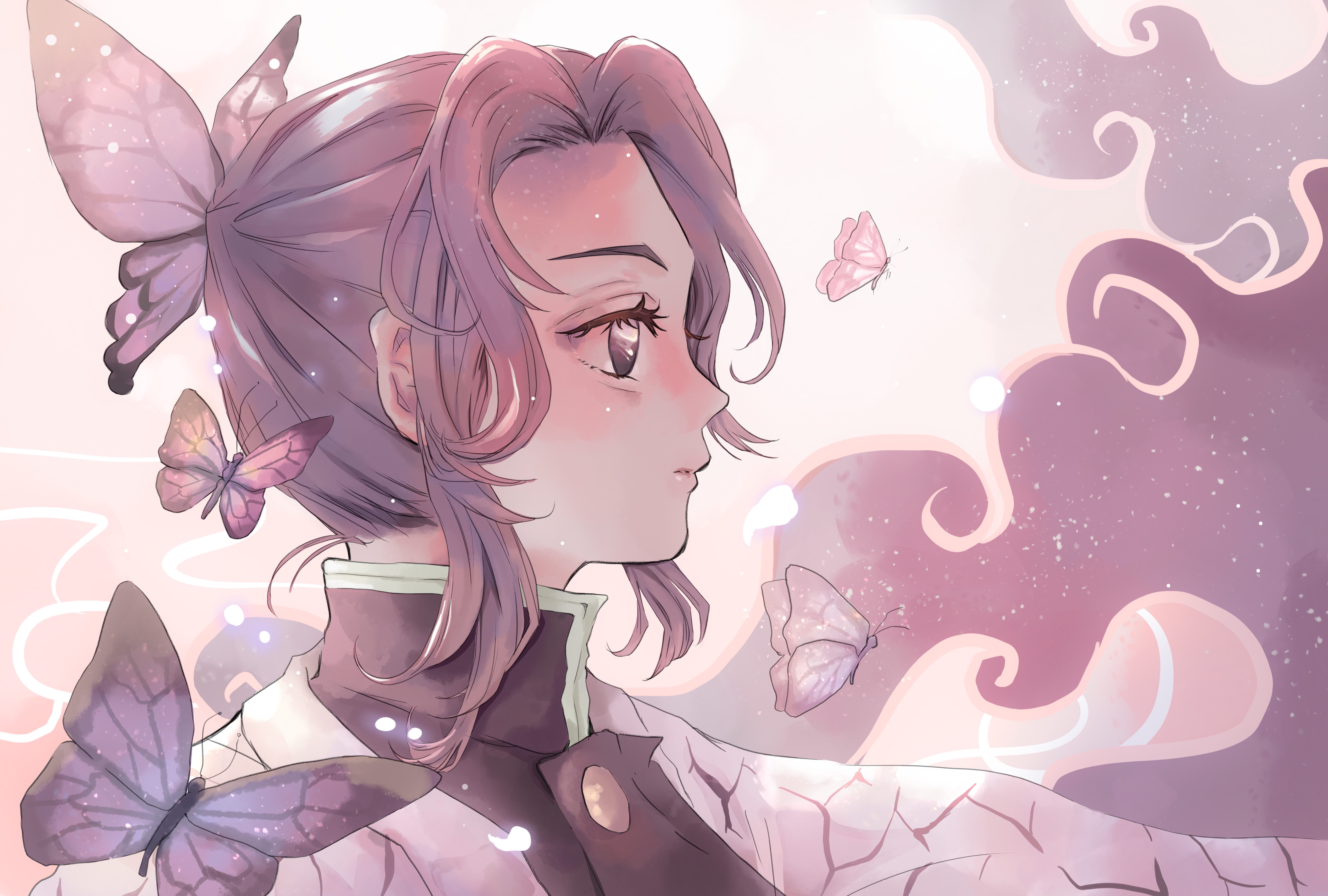 Shinobu Kocho, Anime-Mädchen, Demon Slayer: Kimetsu no Yaiba, 5K