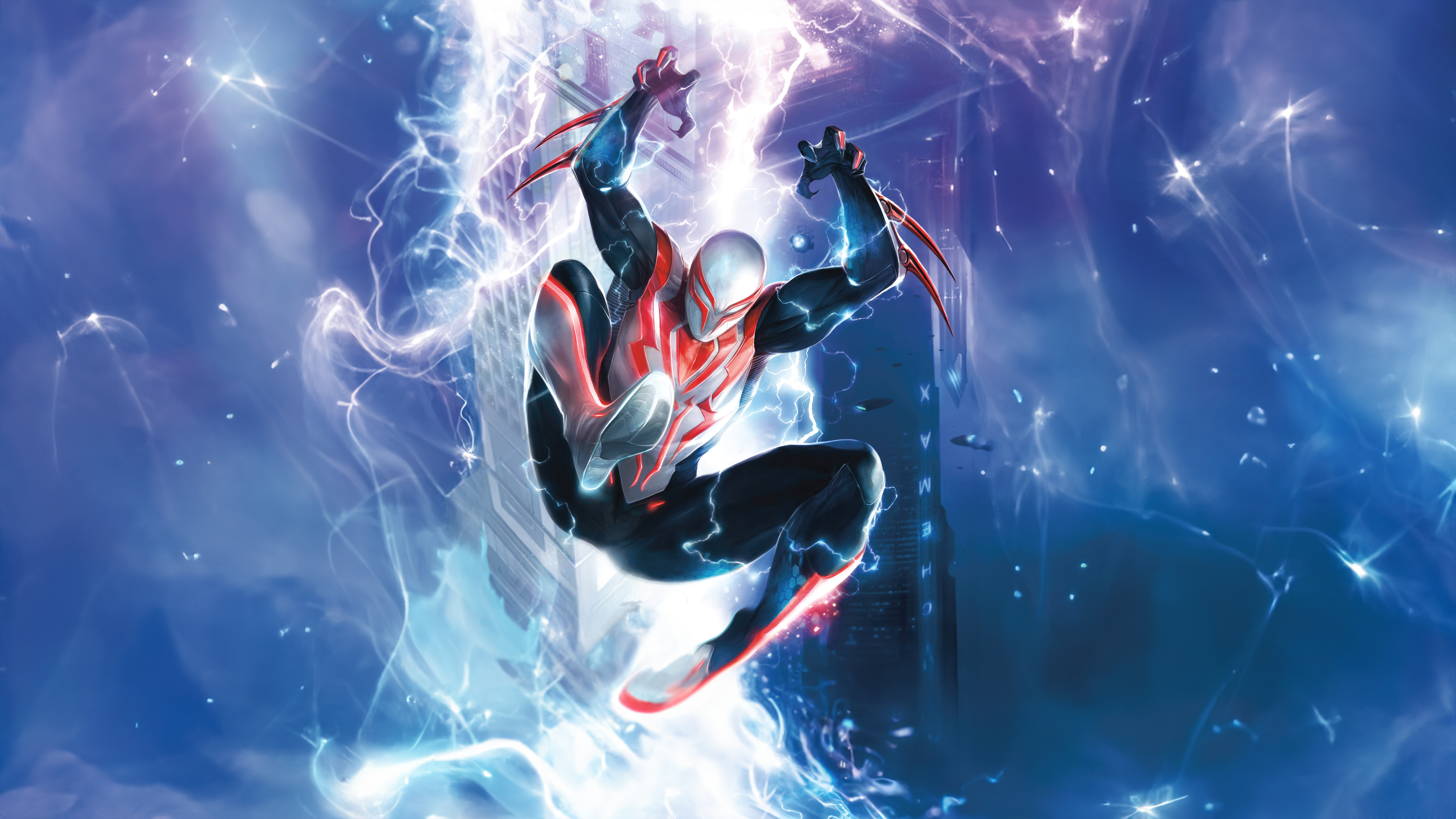 Spider-Man 2099, 5K, Marvel-Superhelden, Spiderman