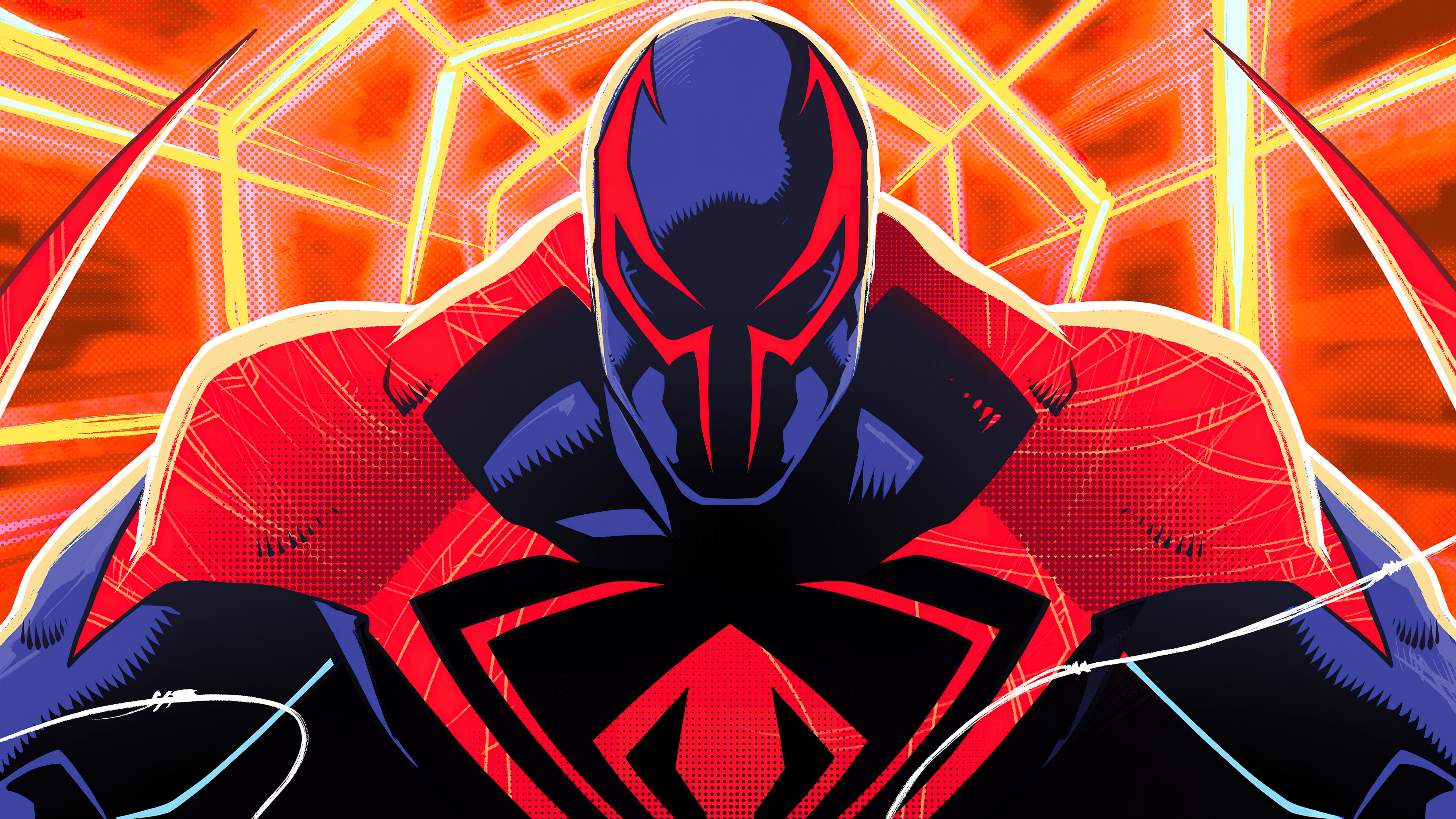Spider-Man 2099, Artwork, 5K, Spiderman