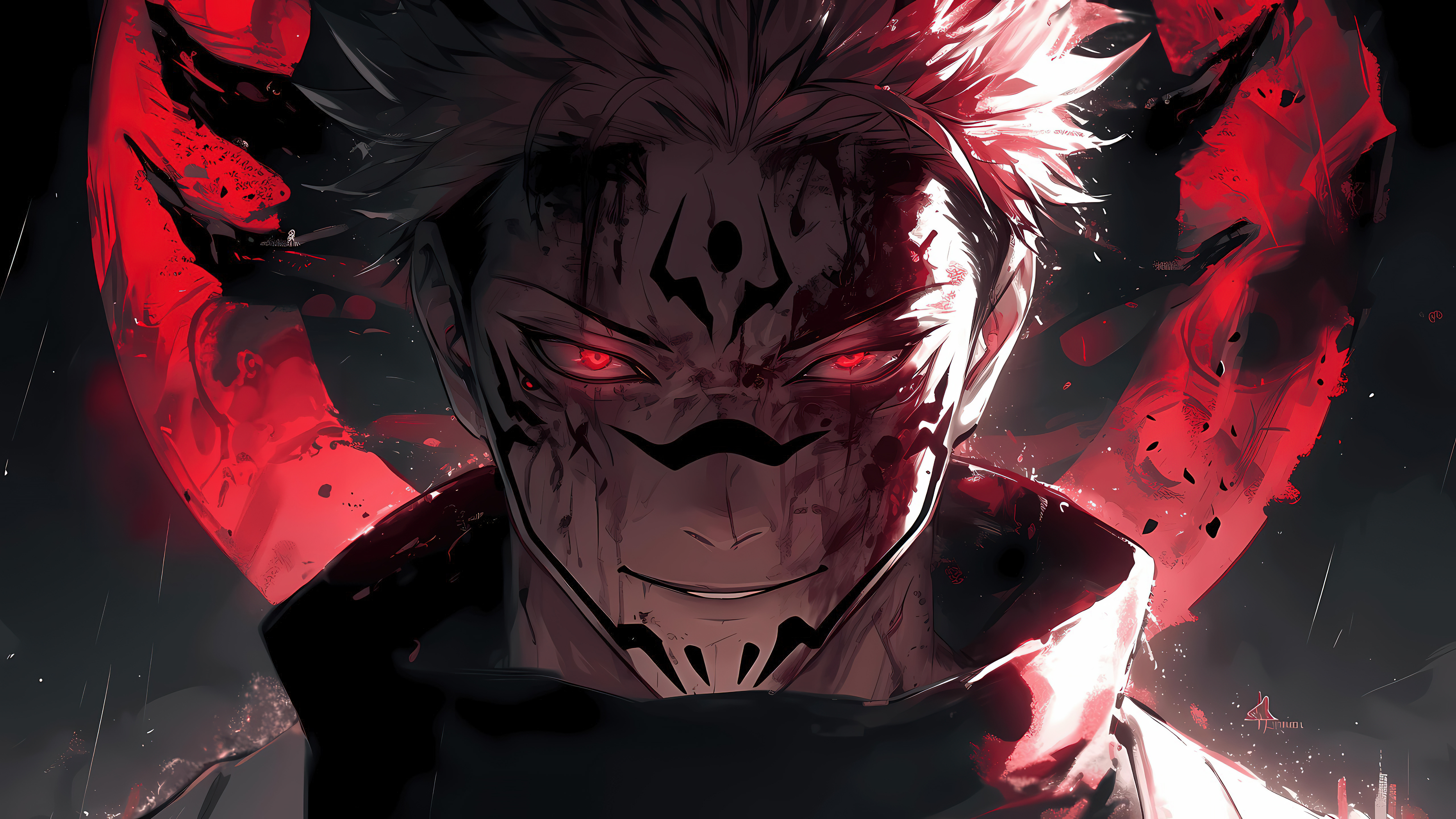 Sukuna, KI-Kunst, Jujutsu Kaisen, 5K