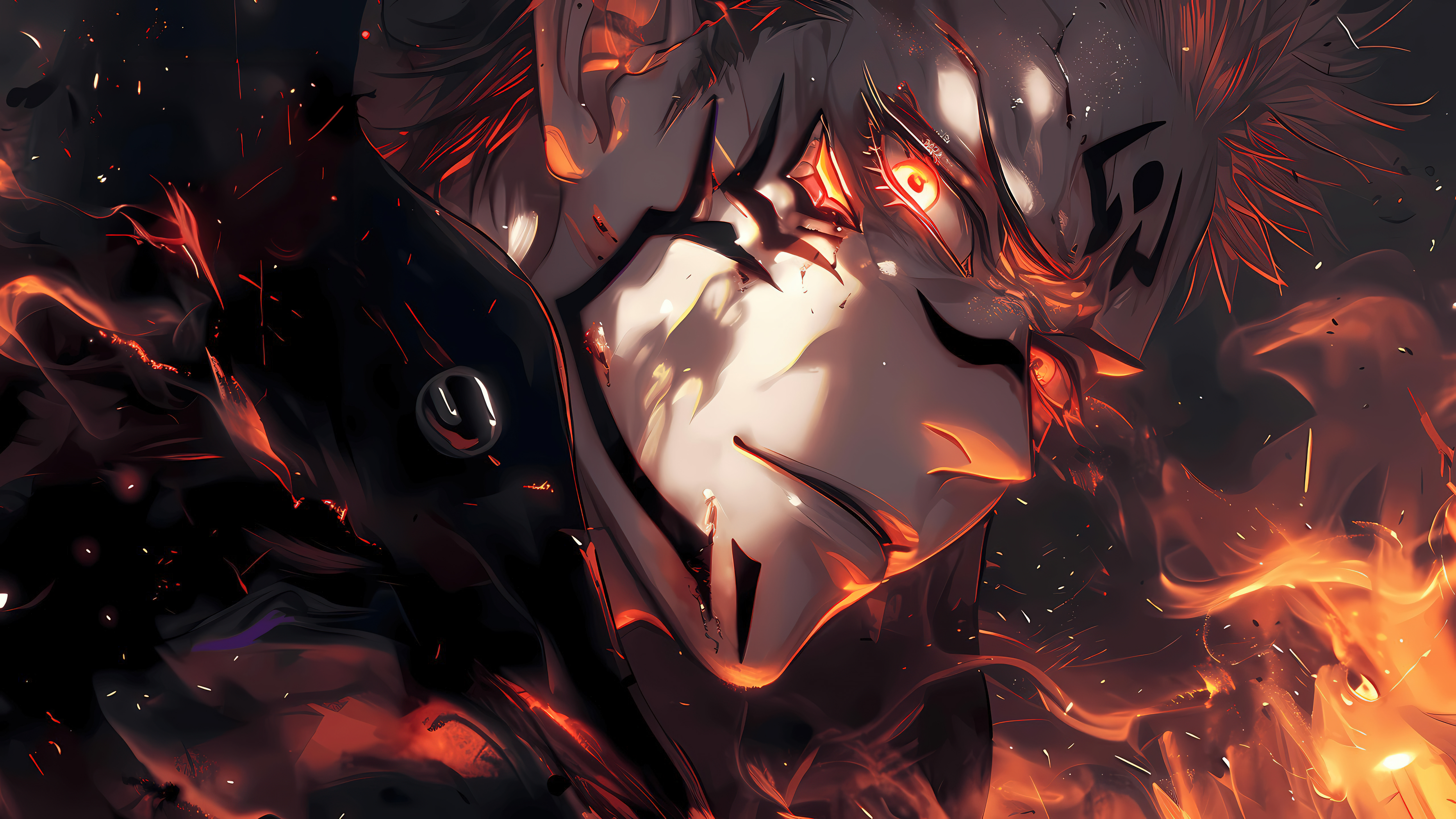 Sukuna, wütend, 5K, Jujutsu Kaisen