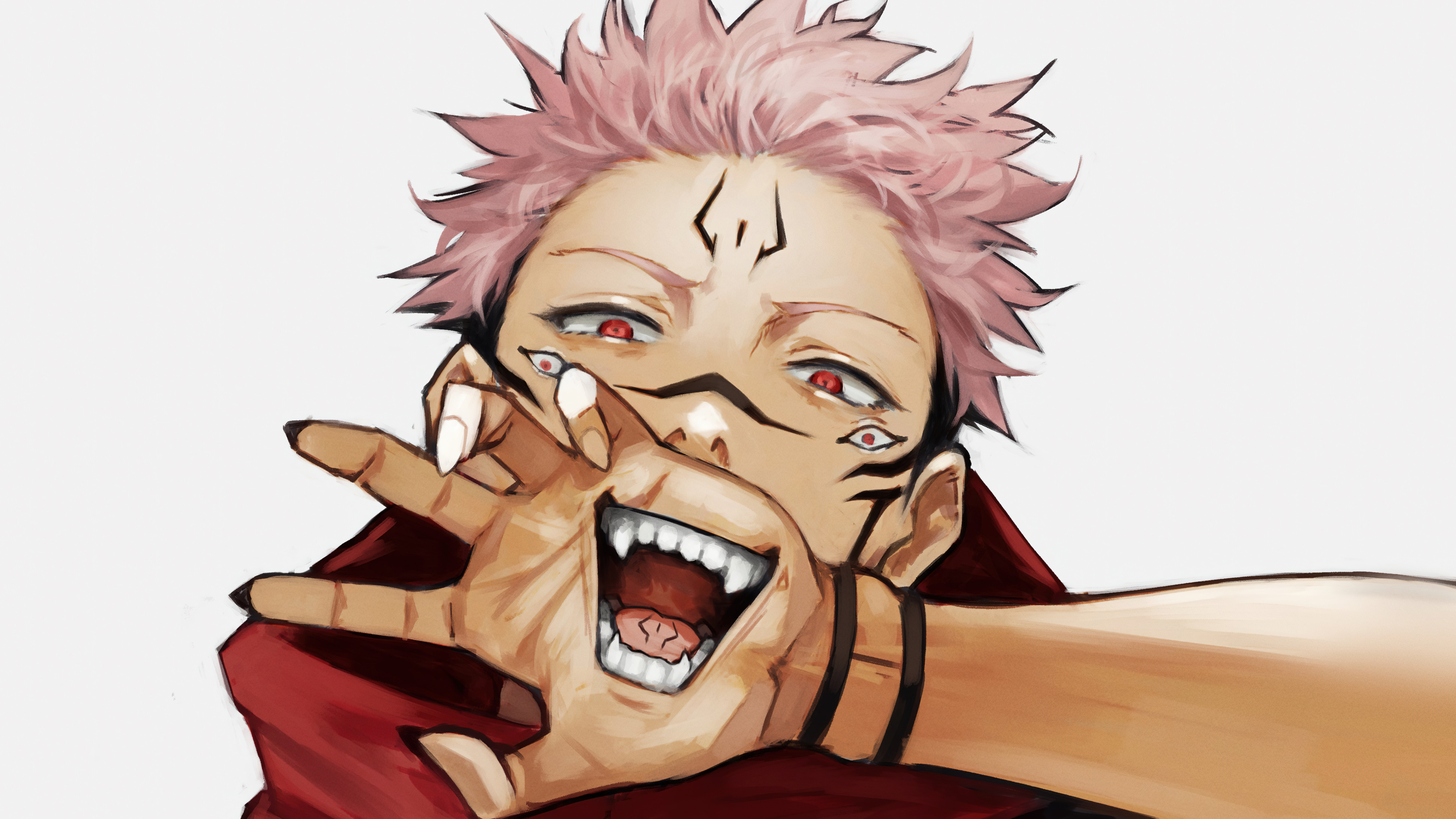 Sukuna, Zeichnung, Jujutsu Kaisen, 5K
