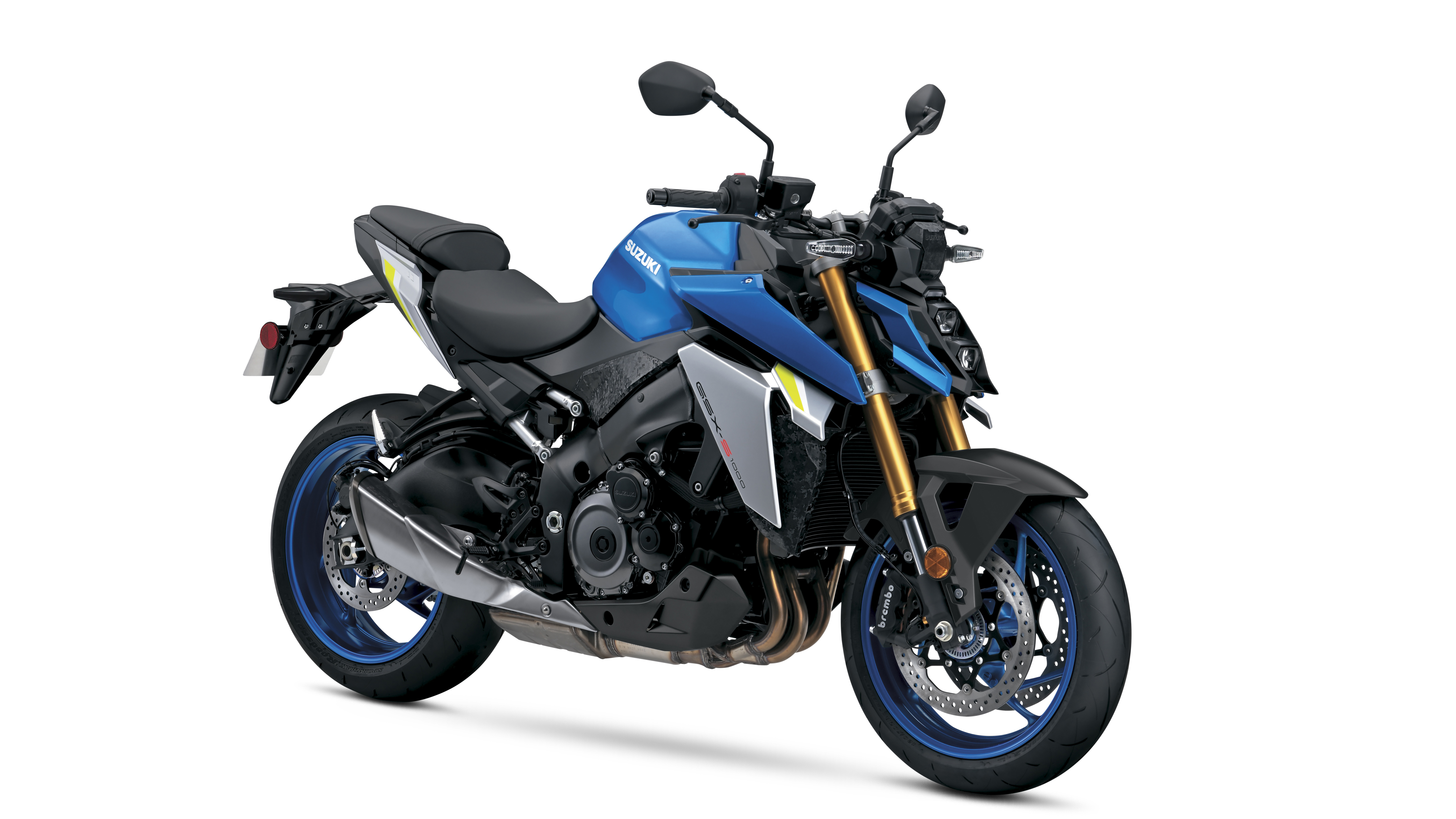 Suzuki GSX-S1000, Sportmotorräder, Weißer Hintergrund, 5K
