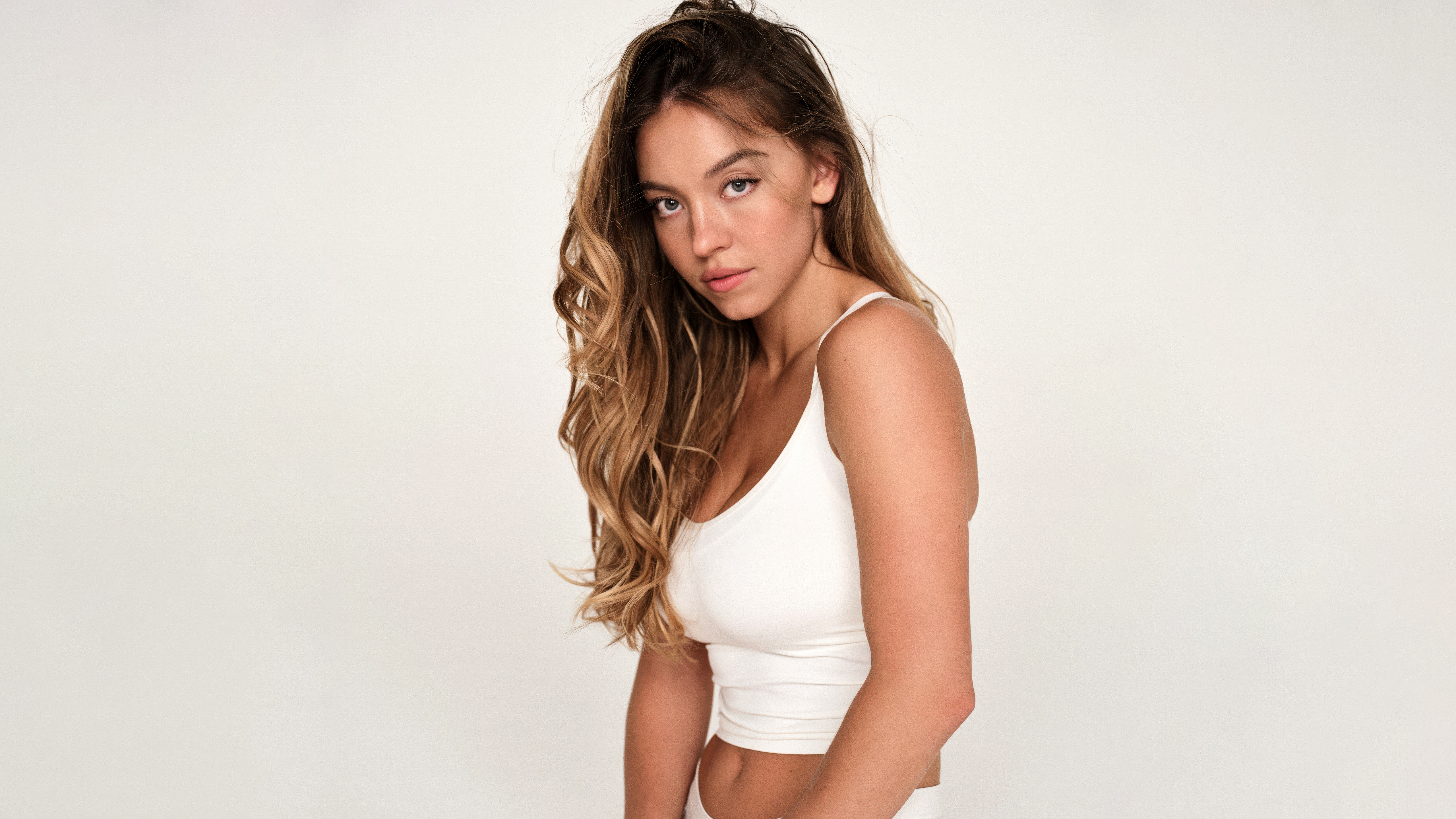 Sydney Sweeney, Porträt, Amerikanische Schauspielerin, 5K