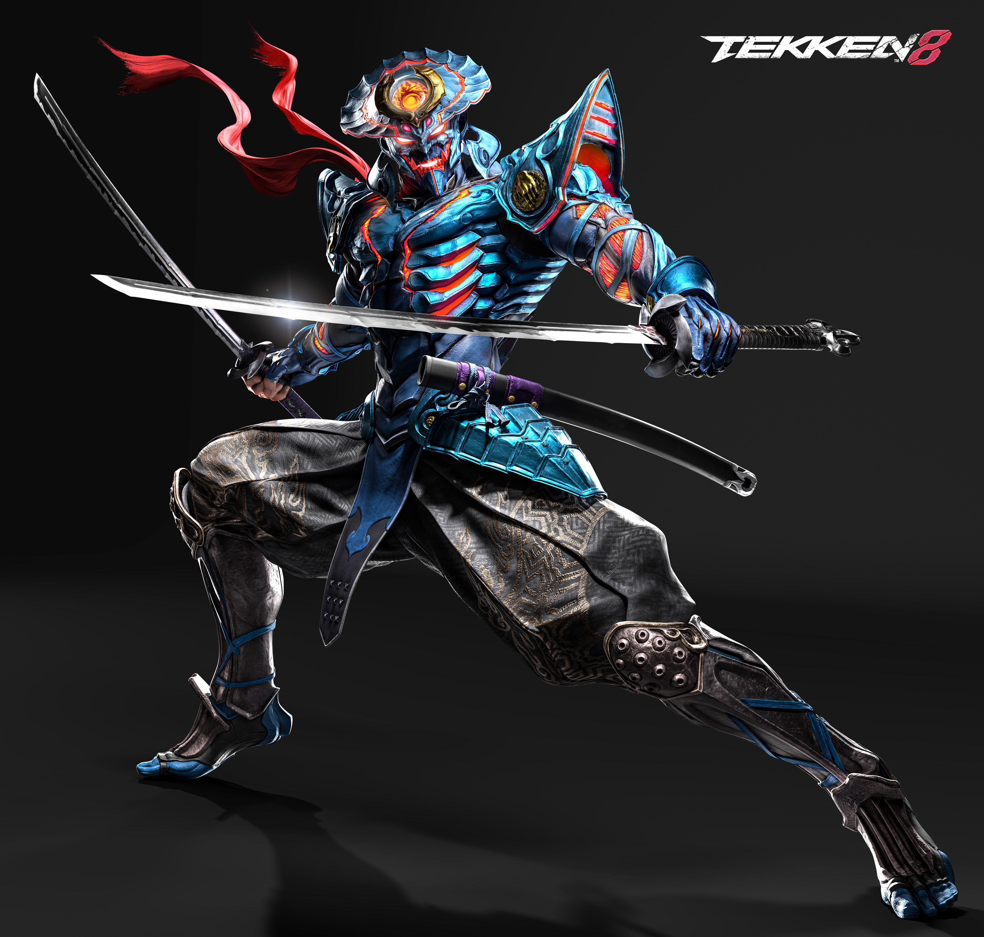 Tekken 8, Yoshimitsu, Dunkler Hintergrund
