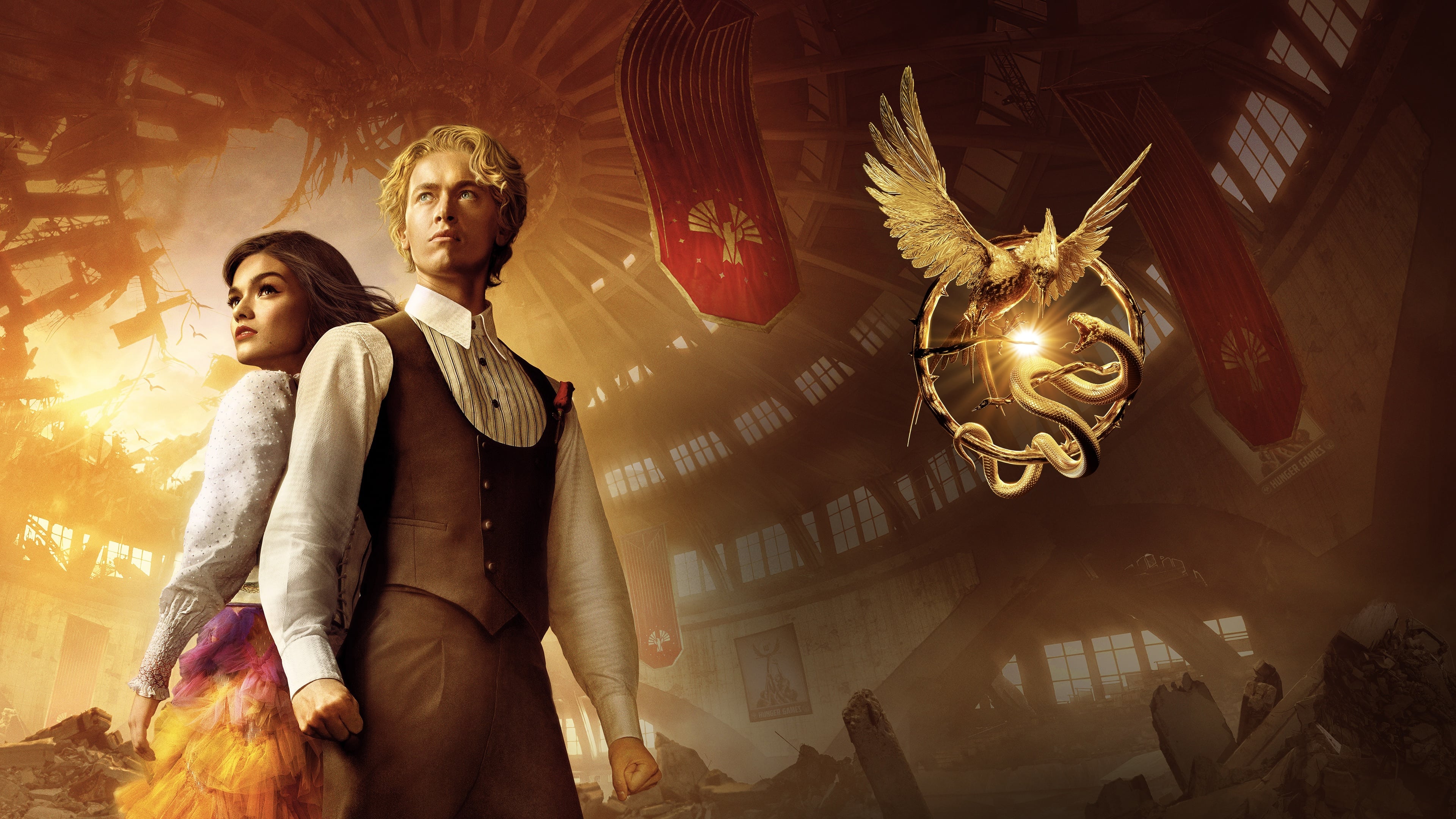 The Hunger Games: The Ballad of Songbirds & Snakes, Lucy Gray, Rachel Zegler, Tom Blyth, Coriolanus Snow, Filme von 2023