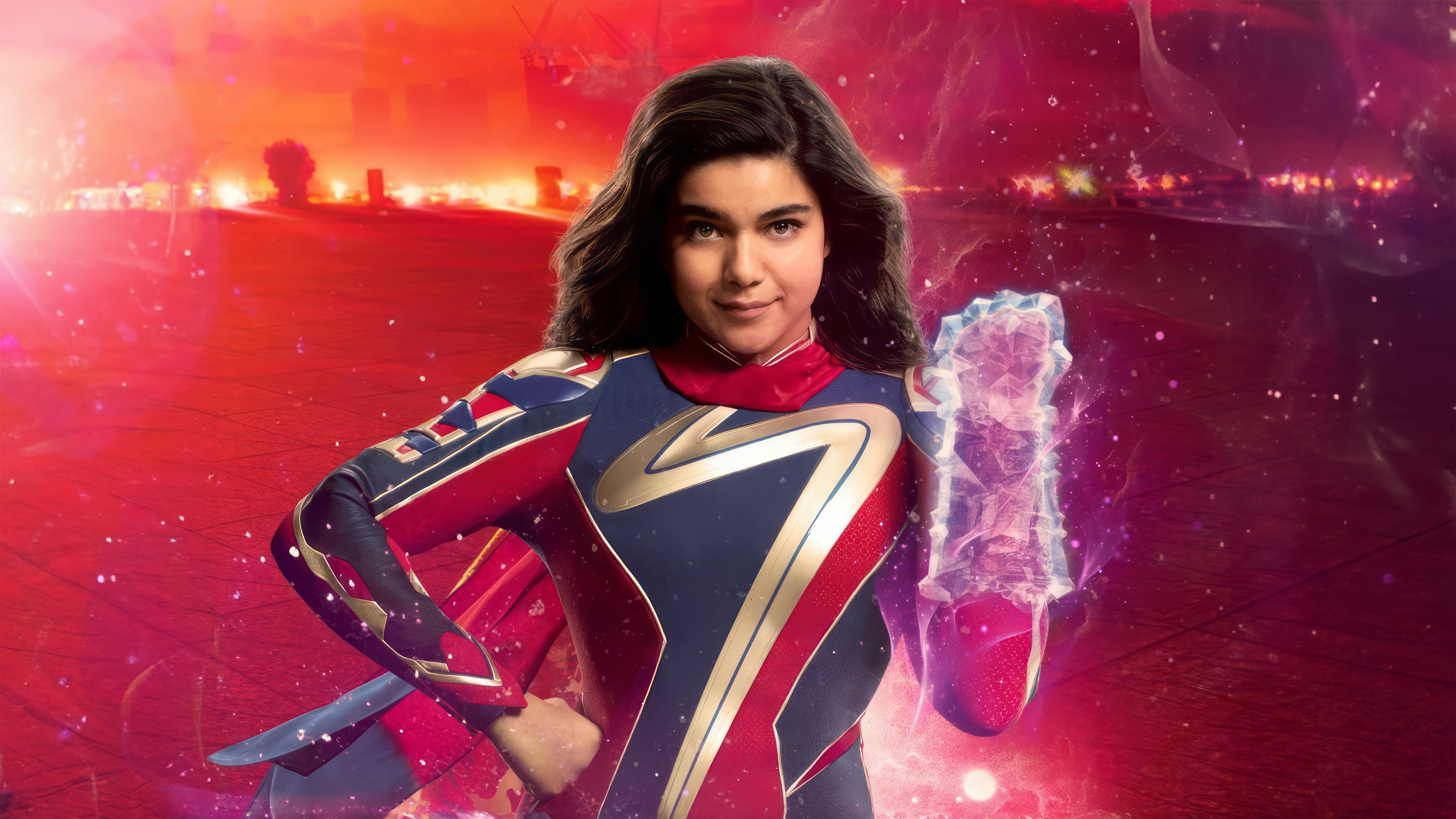 The Marvels, Iman Vellani als Kamala Khan, 5K, 2023 Filme