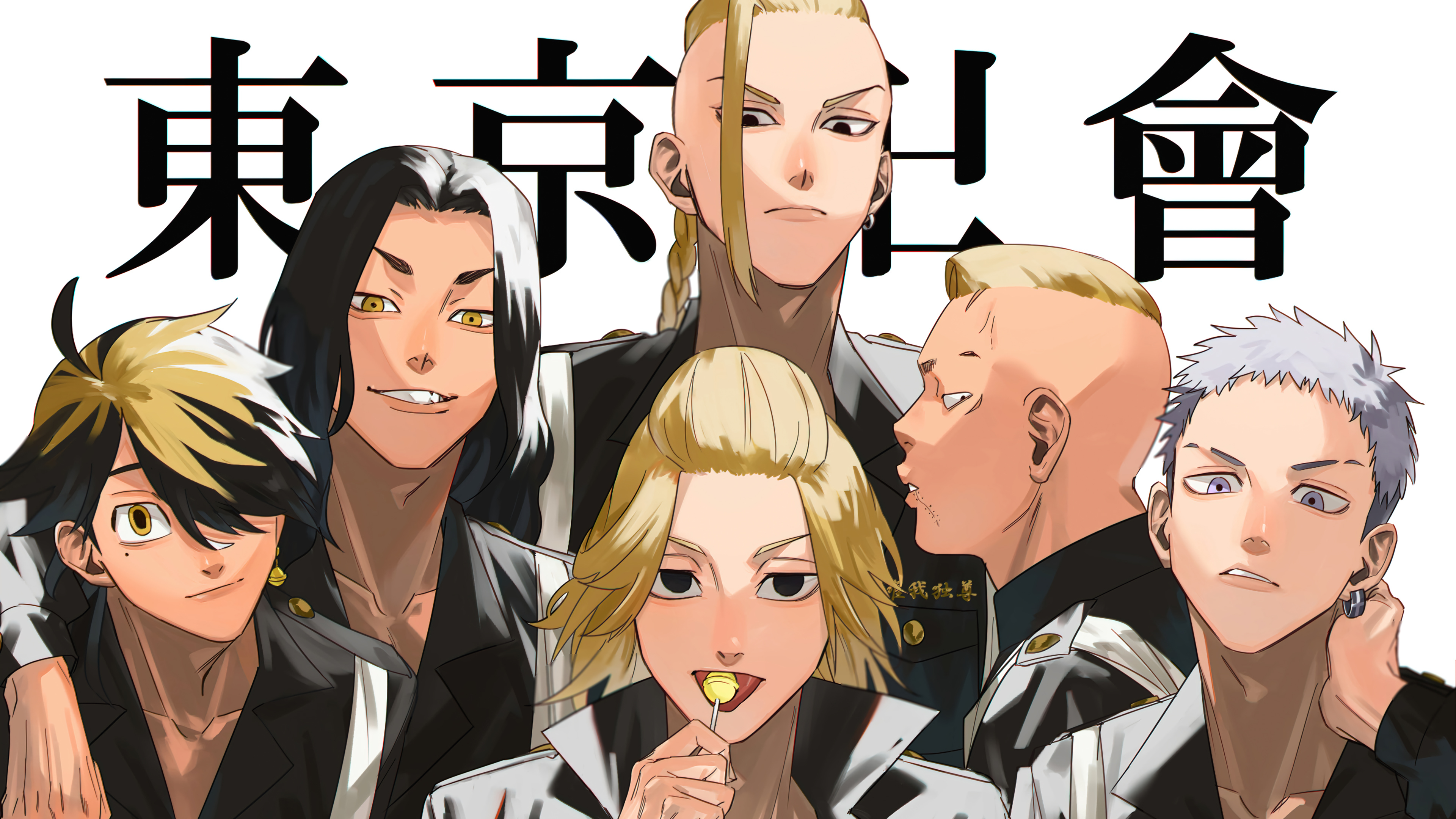 Tokyo Revengers, Anime-Serie, Manjiro Sano, Ken Ryuguji, Keisuke Baji, Takashi Mitsuya, Kazutora Hanemiya