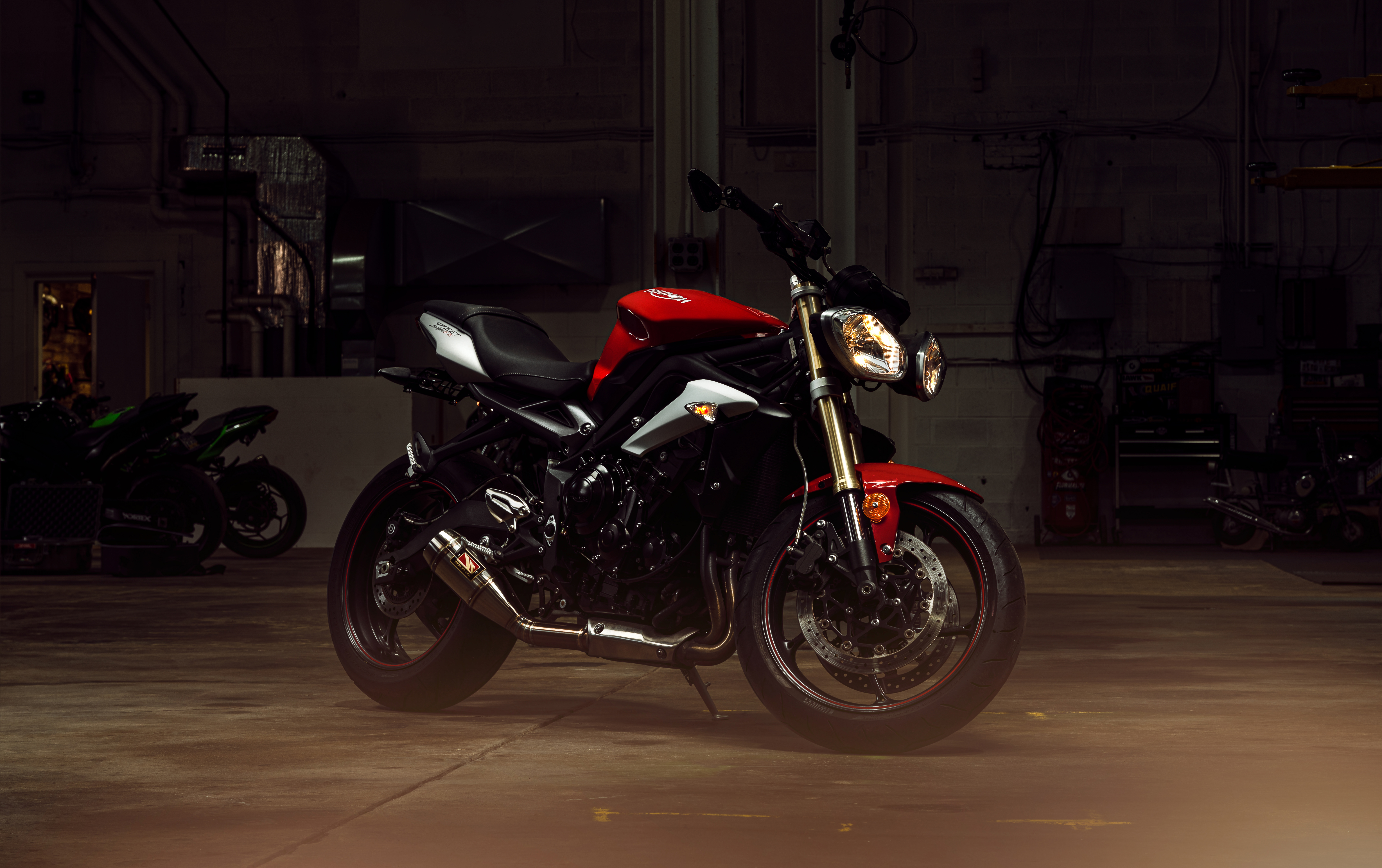 Triumph Speed Triple, 8K, Sportmotorräder, 5K