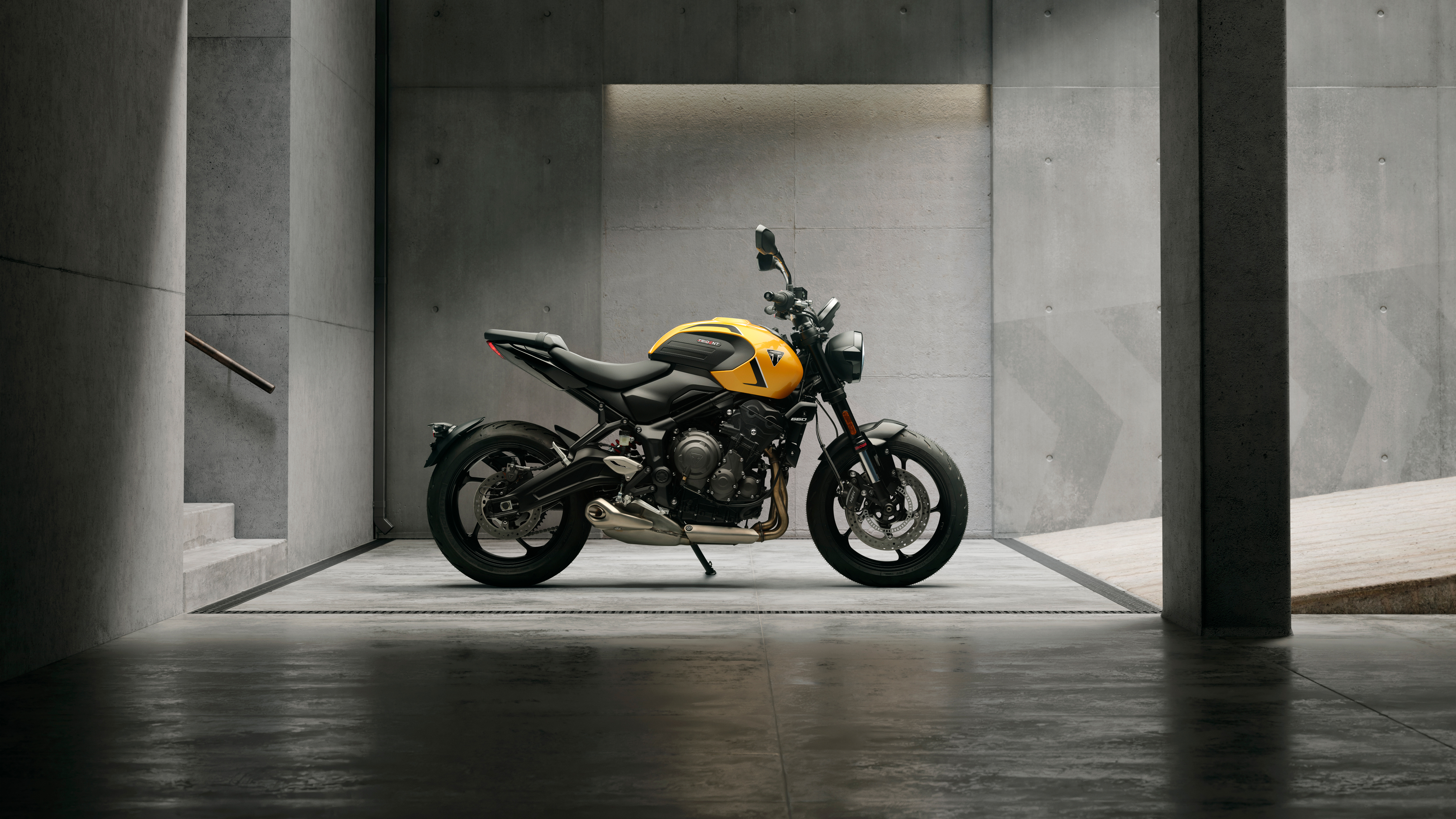 Triumph Trident 660, Cosmic Yellow, 2026, Naked Bikes