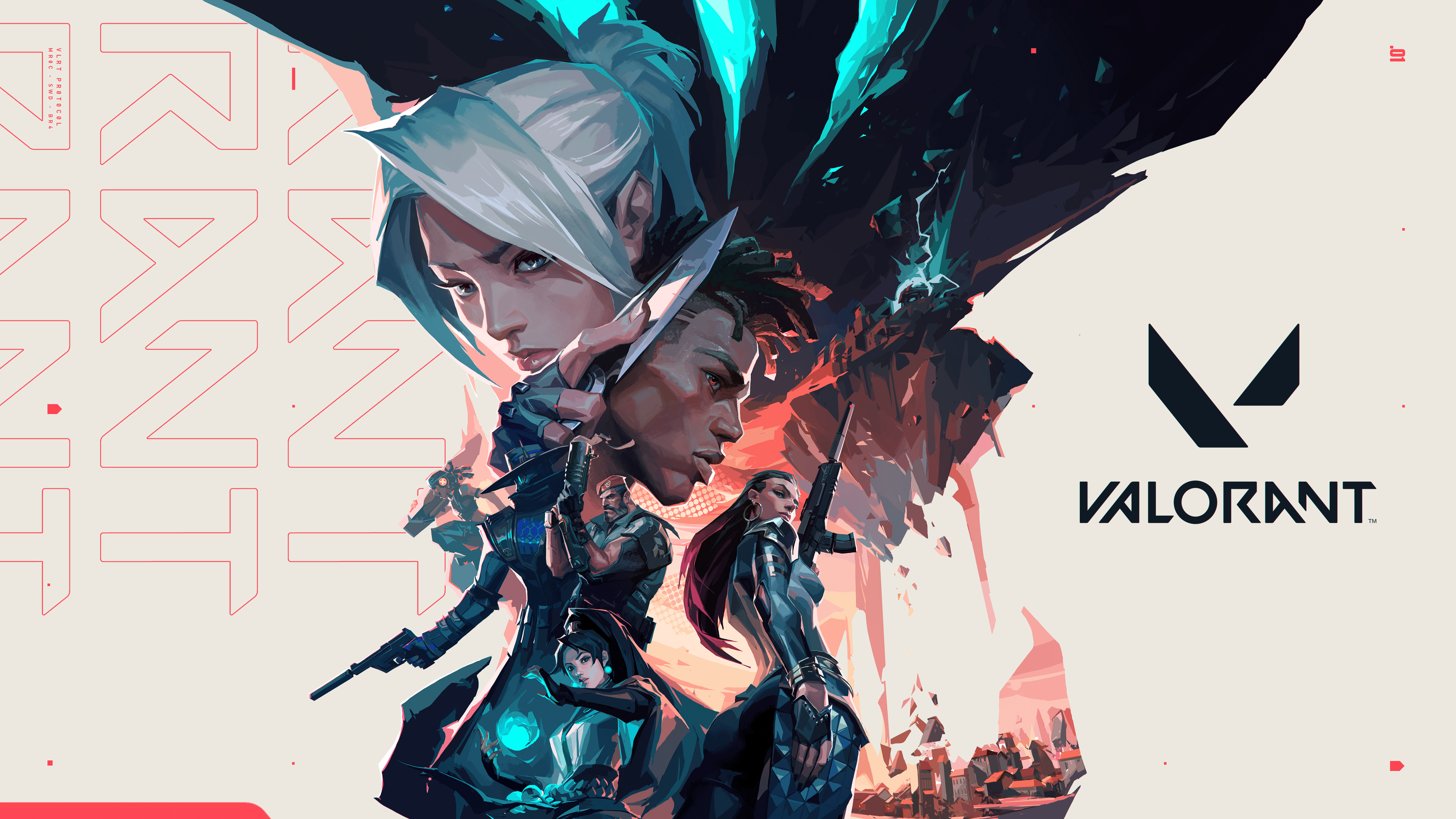 Valorant, Game Art, Reyna, Jett, Phoenix, 5K