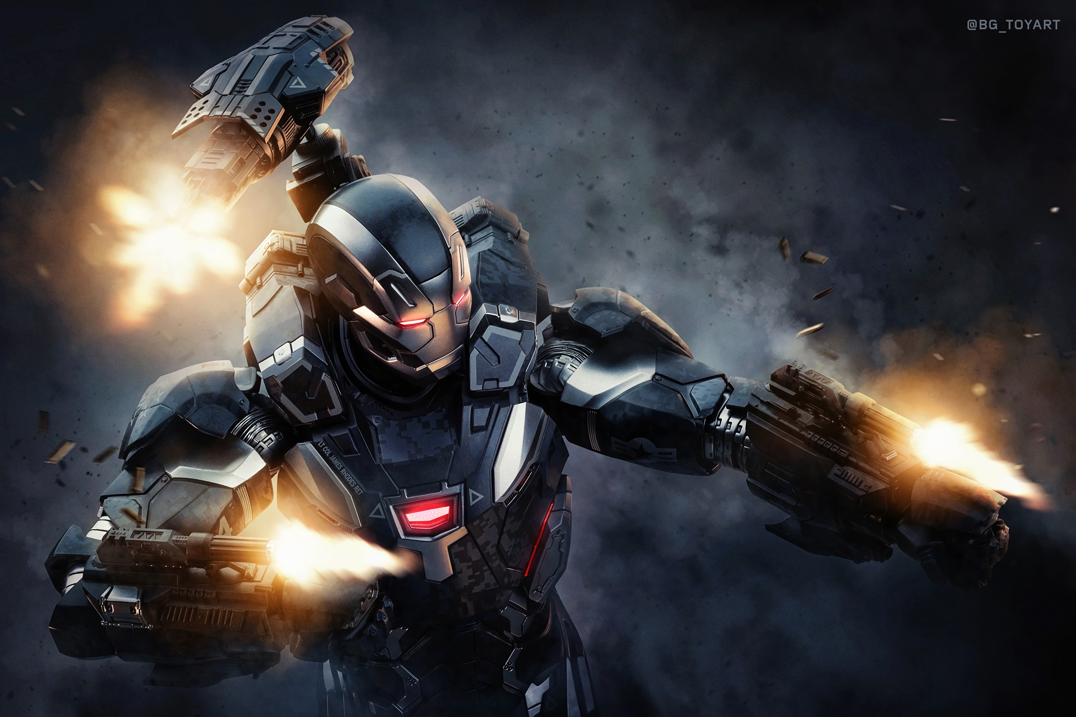 War Machine, Iron Man, Marvel-Superhelden, James Rhodes