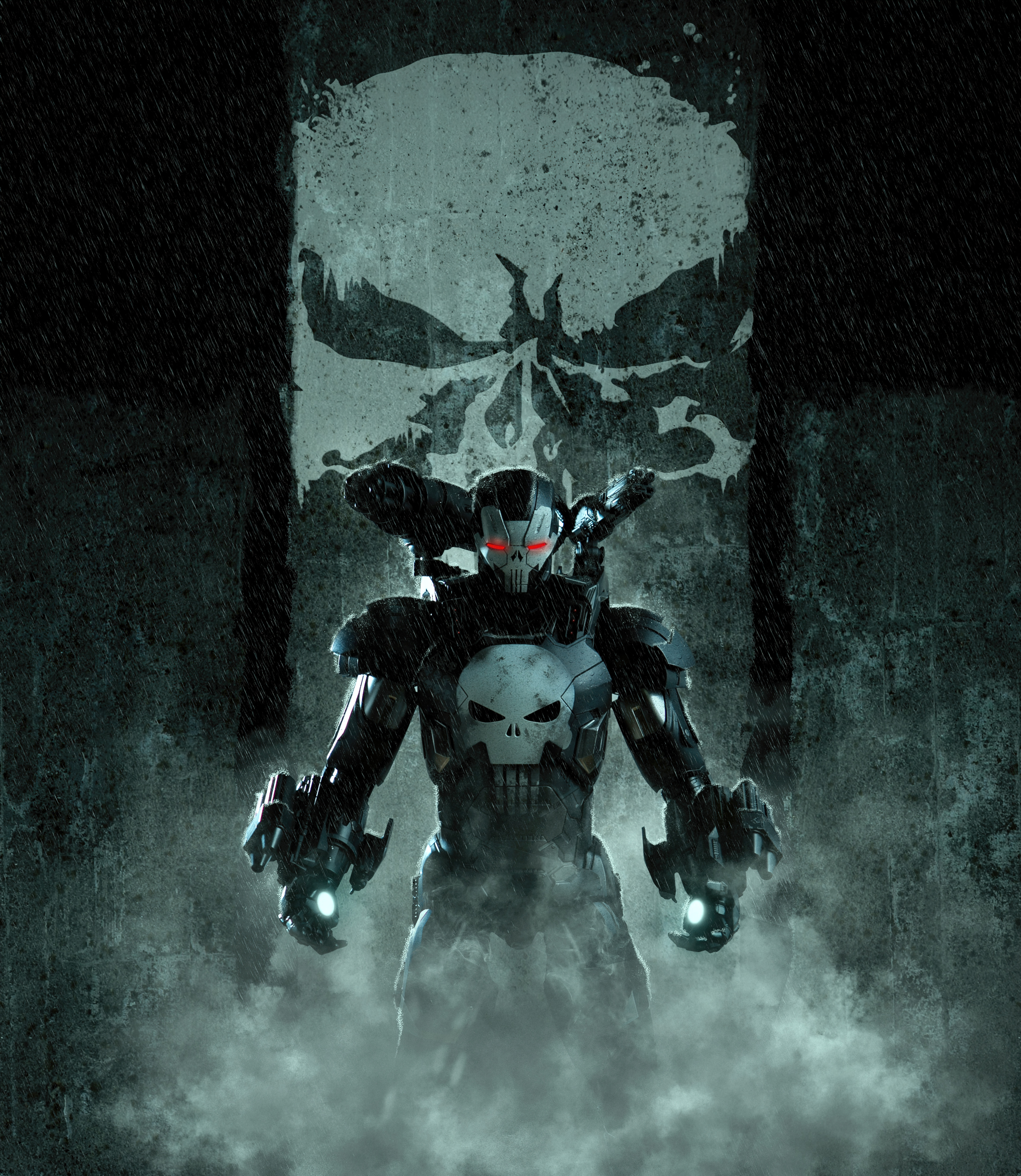 War Machine, Marvel-Superhelden, Punisher