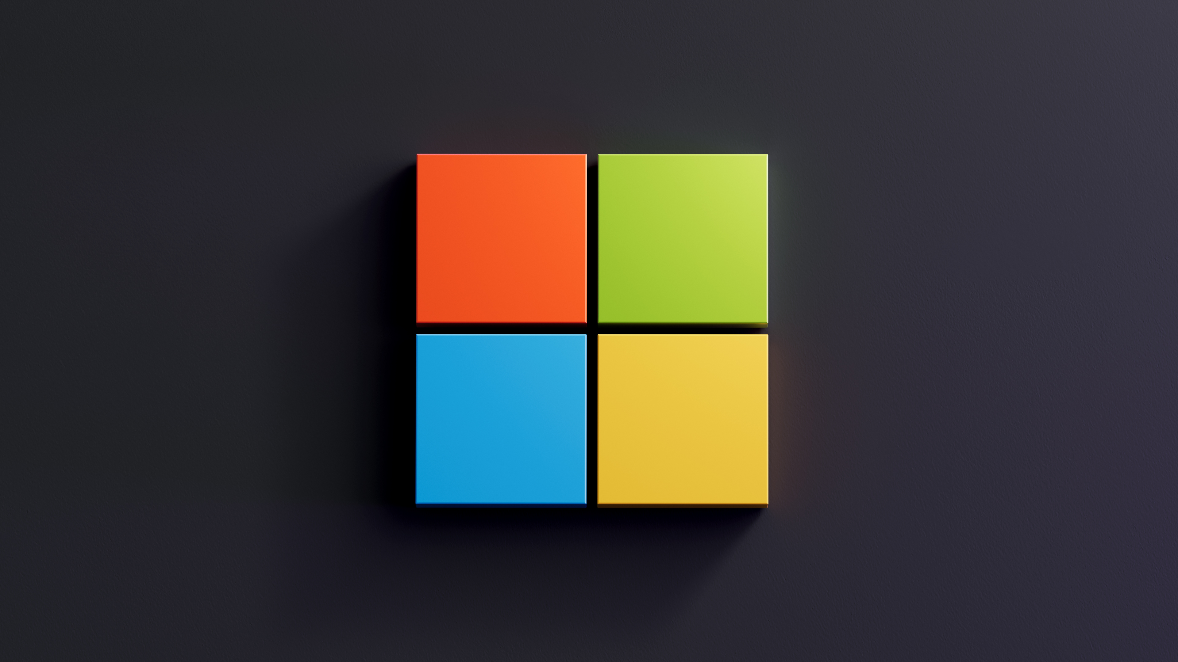 Windows-Logo, Dunkler Hintergrund, Dunkle Ästhetik