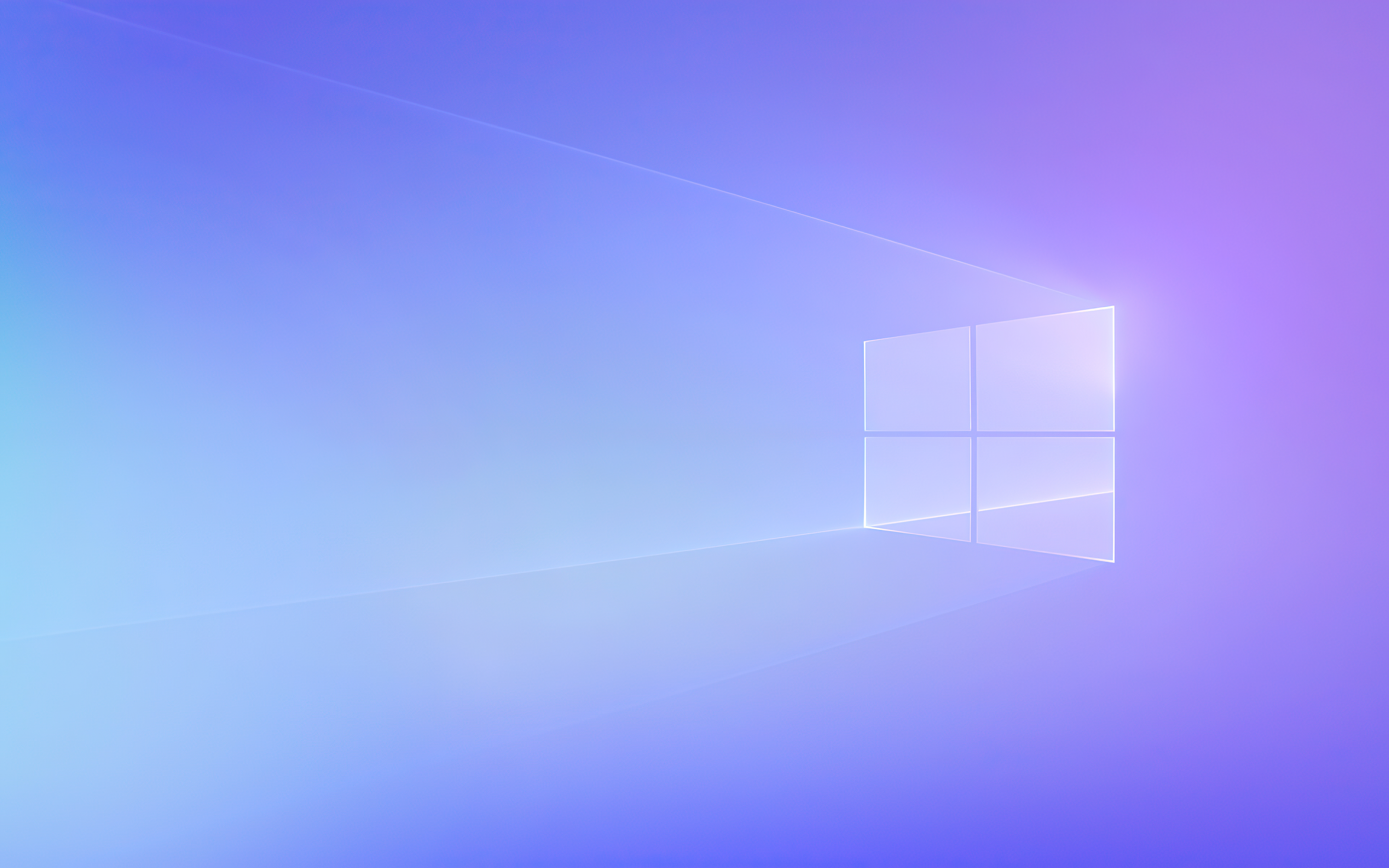 Windows-Logo, Windows Cloud PC, Windows 365, Lila Hintergrund, Ästhetisch