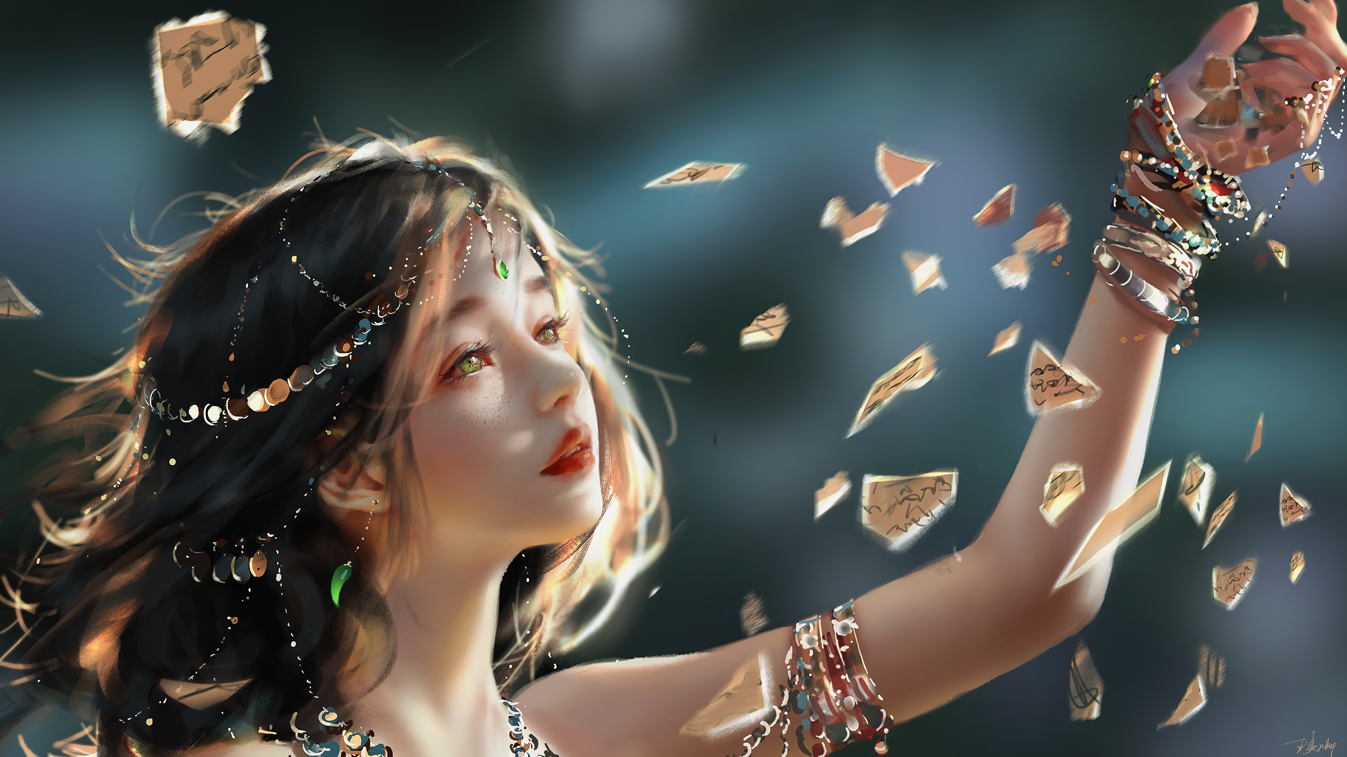 WLOP, Schönes Mädchen, Asiatisches Mädchen, 5K